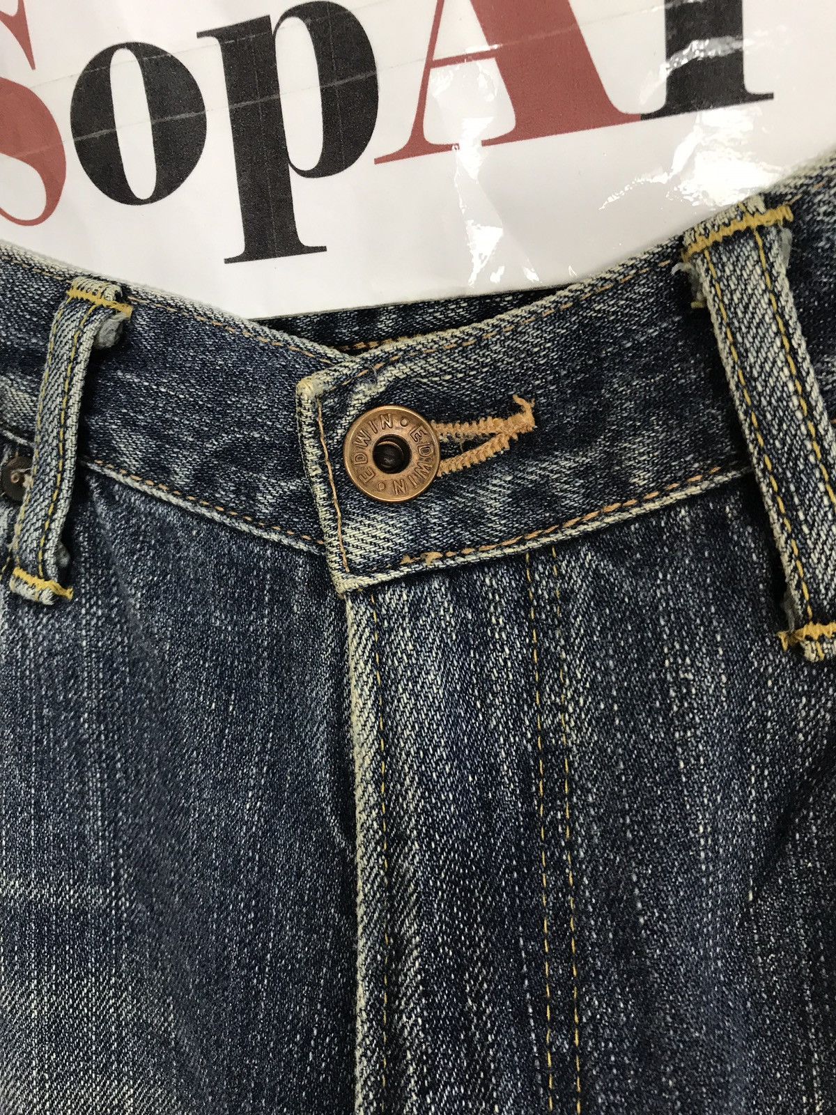 Edwin Vintage Edwin Selvedge Denim Jeans Size US 31 - 5 Thumbnail