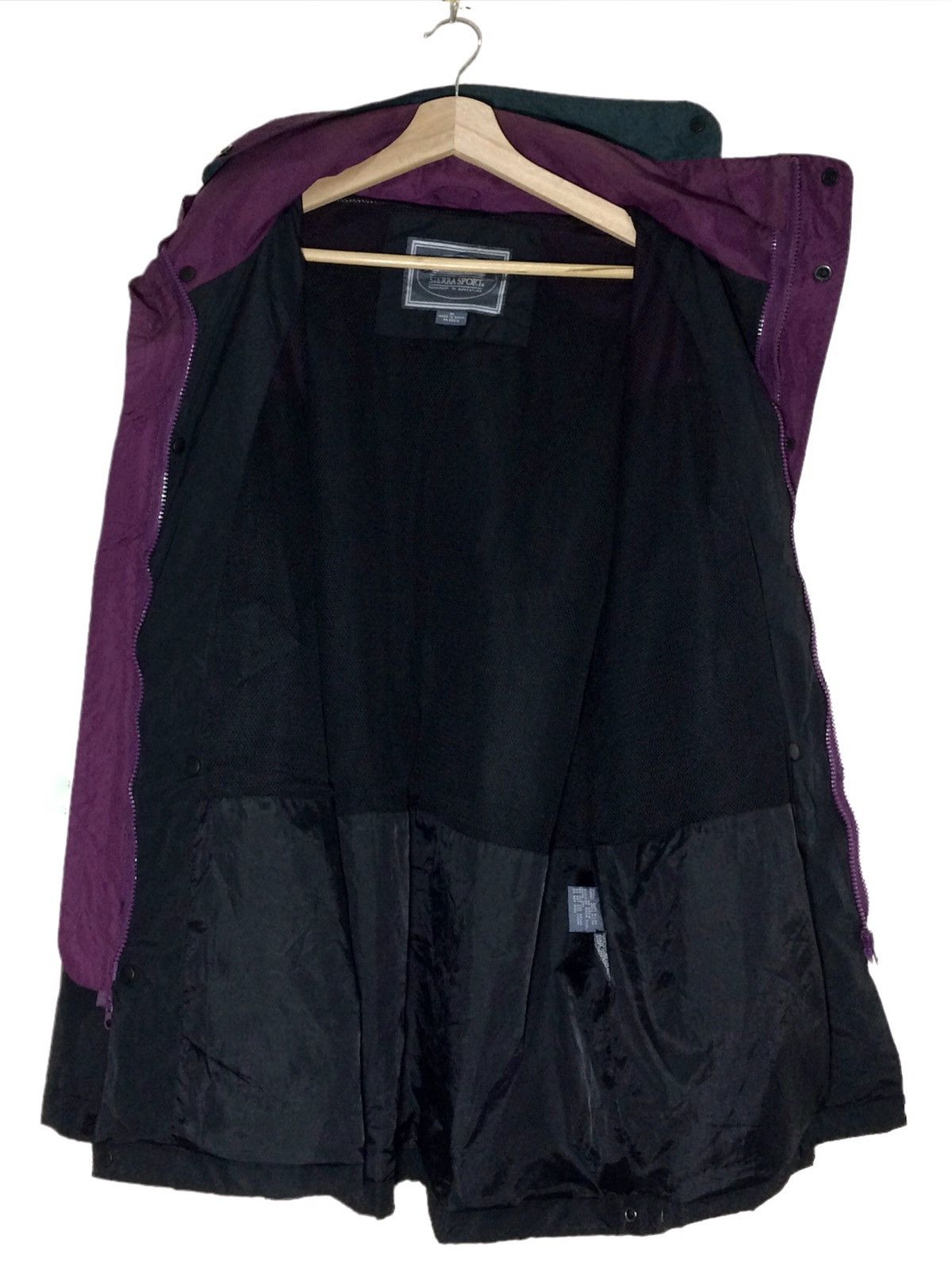 Sierra Vintage Sierra Sport Nylon Jacket Over Size Hoodie Hidden Size US L / EU 52-54 / 3 - 8 Thumbnail