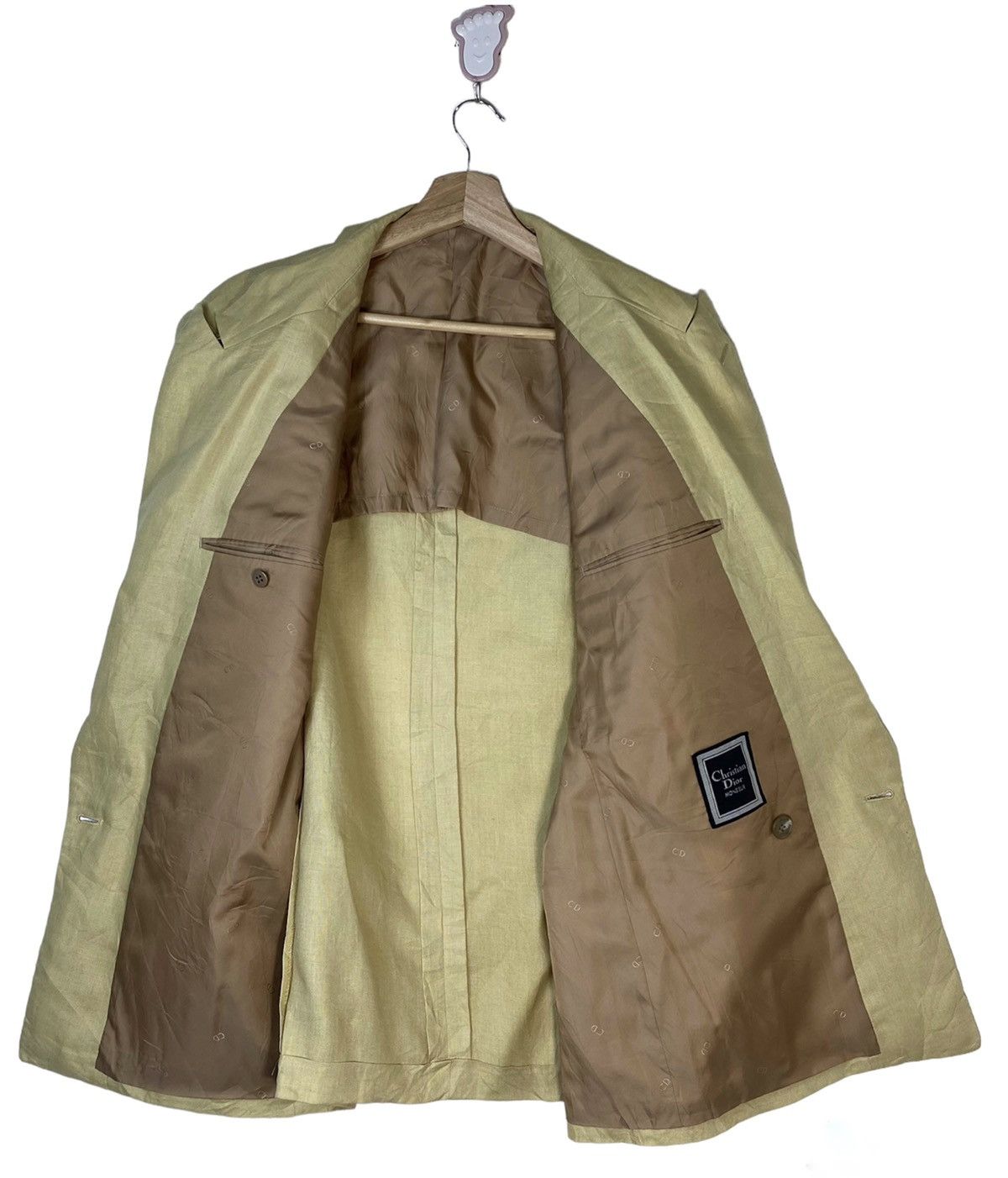 Vintage Christian Dior Coat CD monogram Jacket