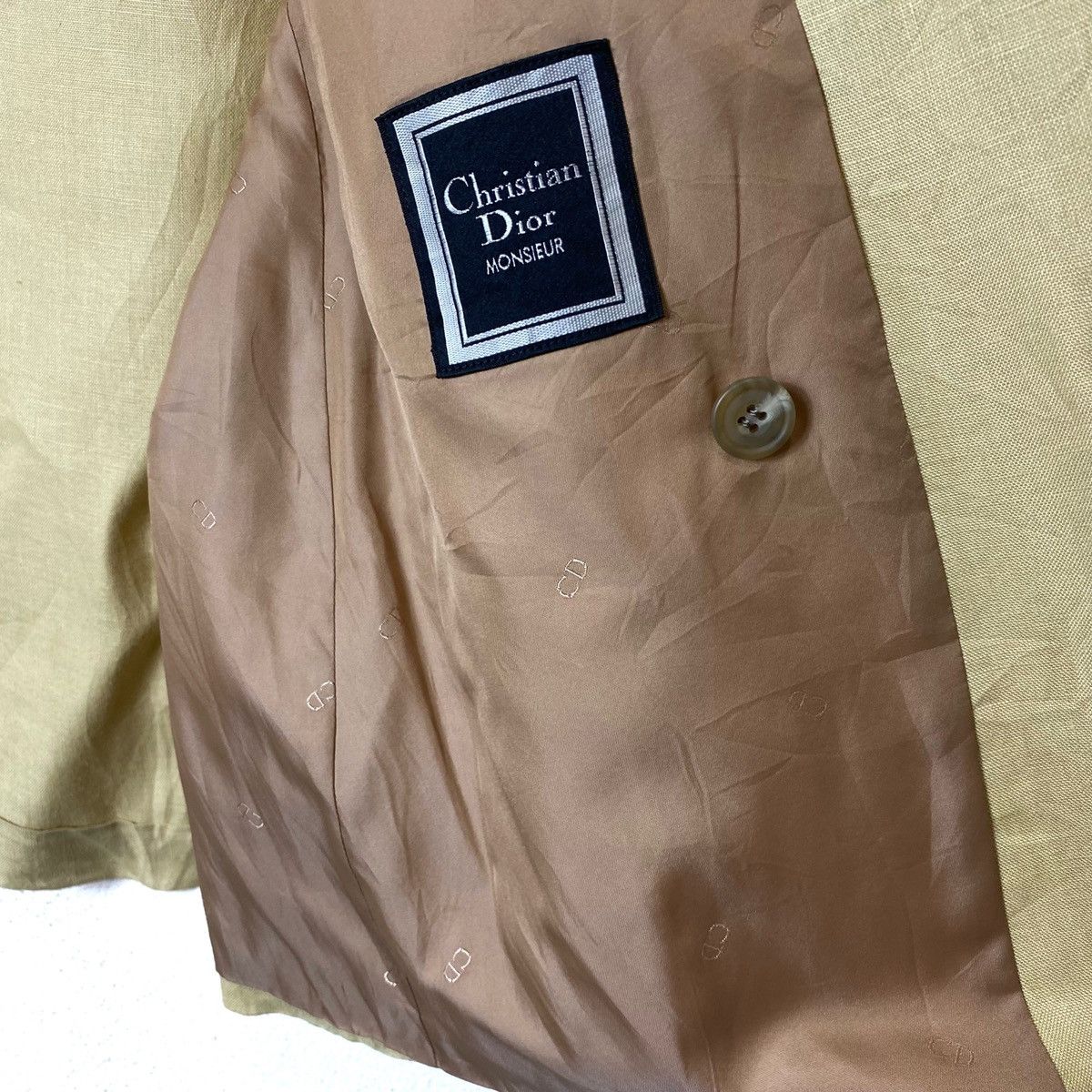 Vintage Christian Dior Coat CD monogram Jacket