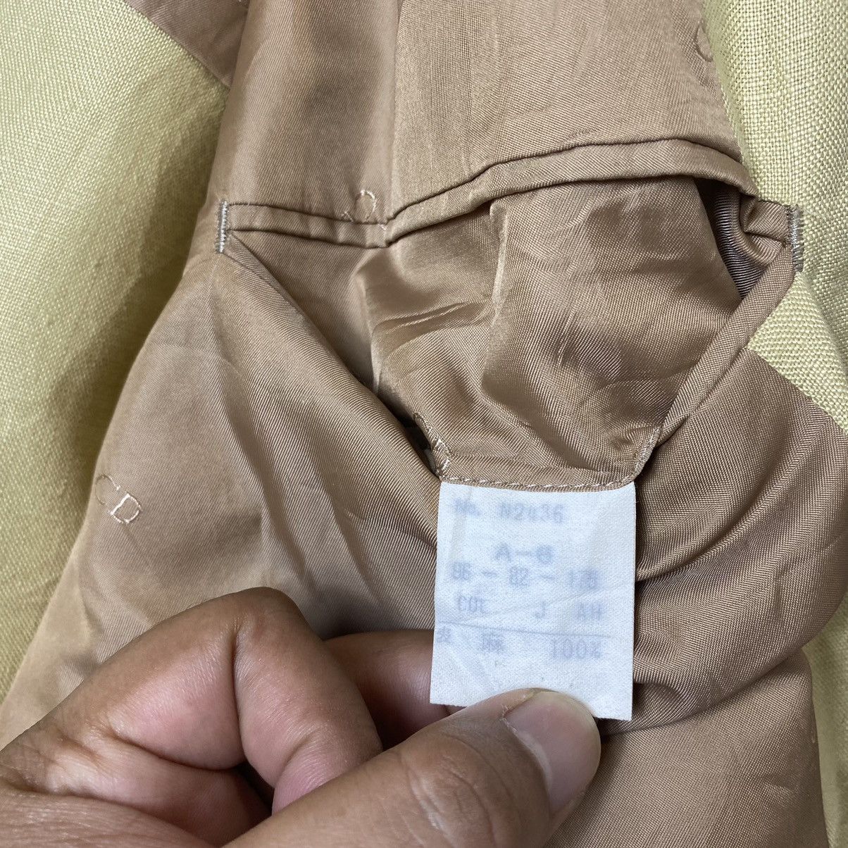 Vintage Christian Dior Coat CD monogram Jacket