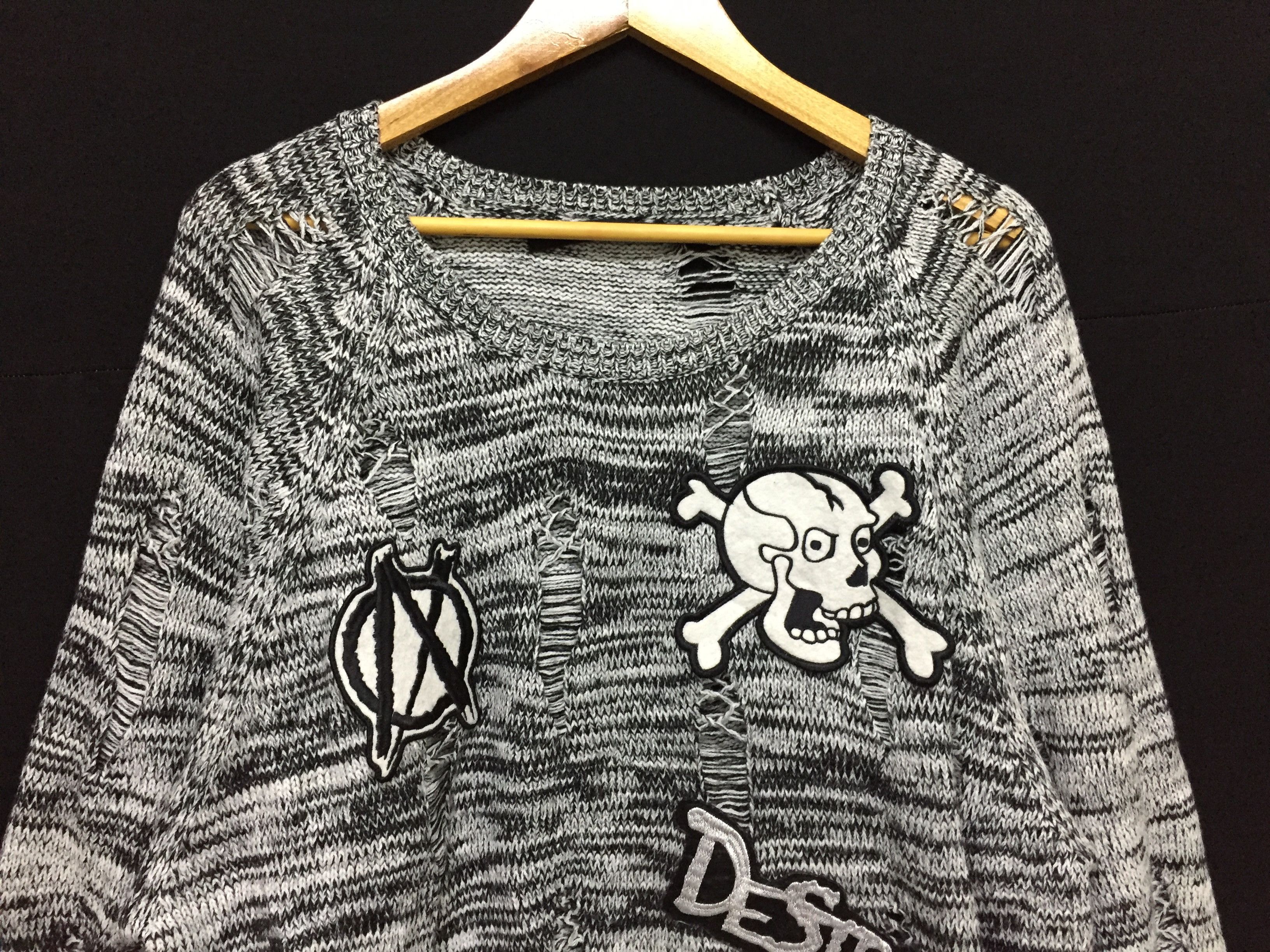 Japanese Brand Glad News JAPAN destroy anarchy Distressed oversize Size US M / EU 48-50 / 2 - 4 Thumbnail