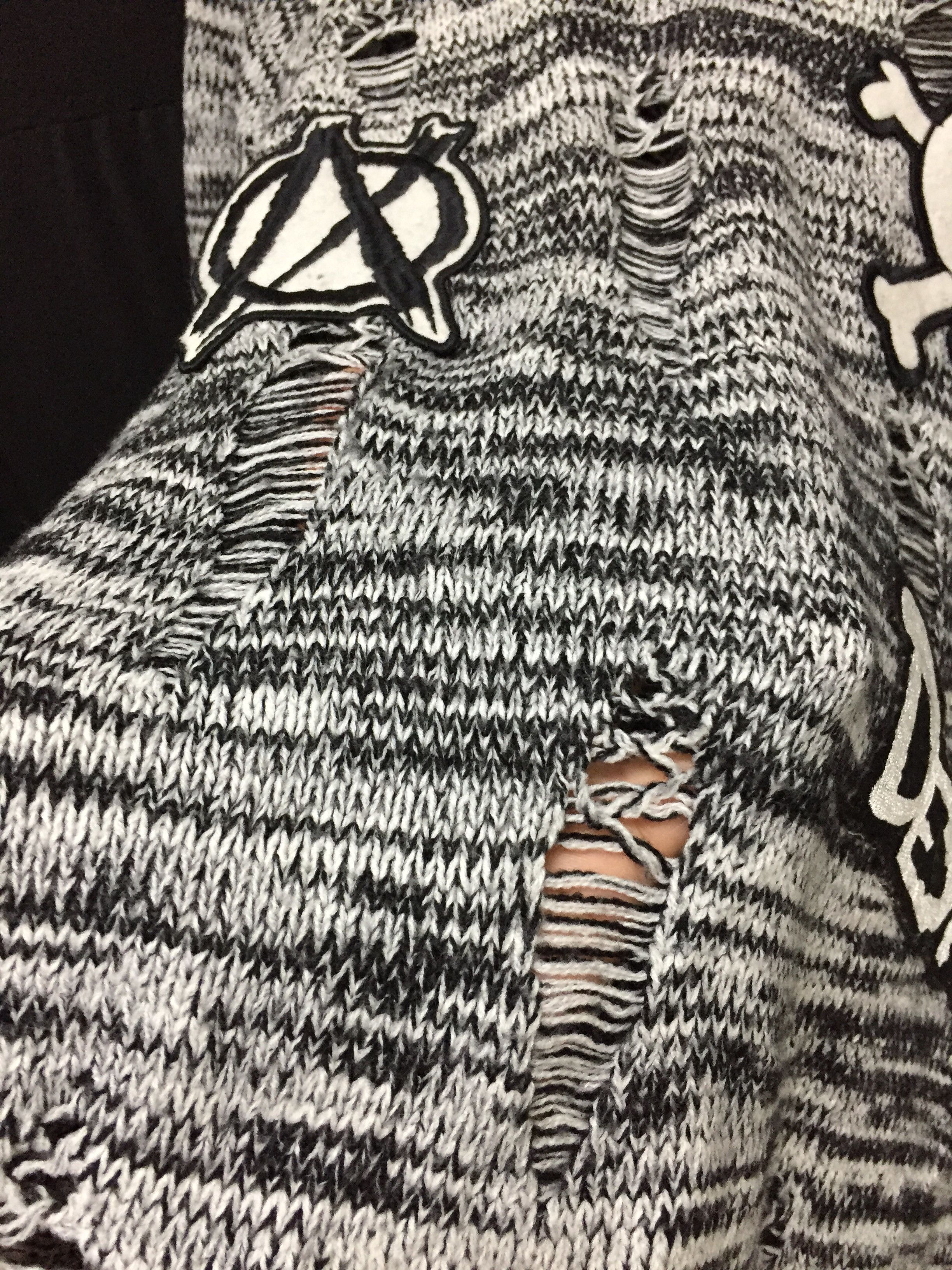 Japanese Brand Glad News JAPAN destroy anarchy Distressed oversize Size US M / EU 48-50 / 2 - 8 Thumbnail