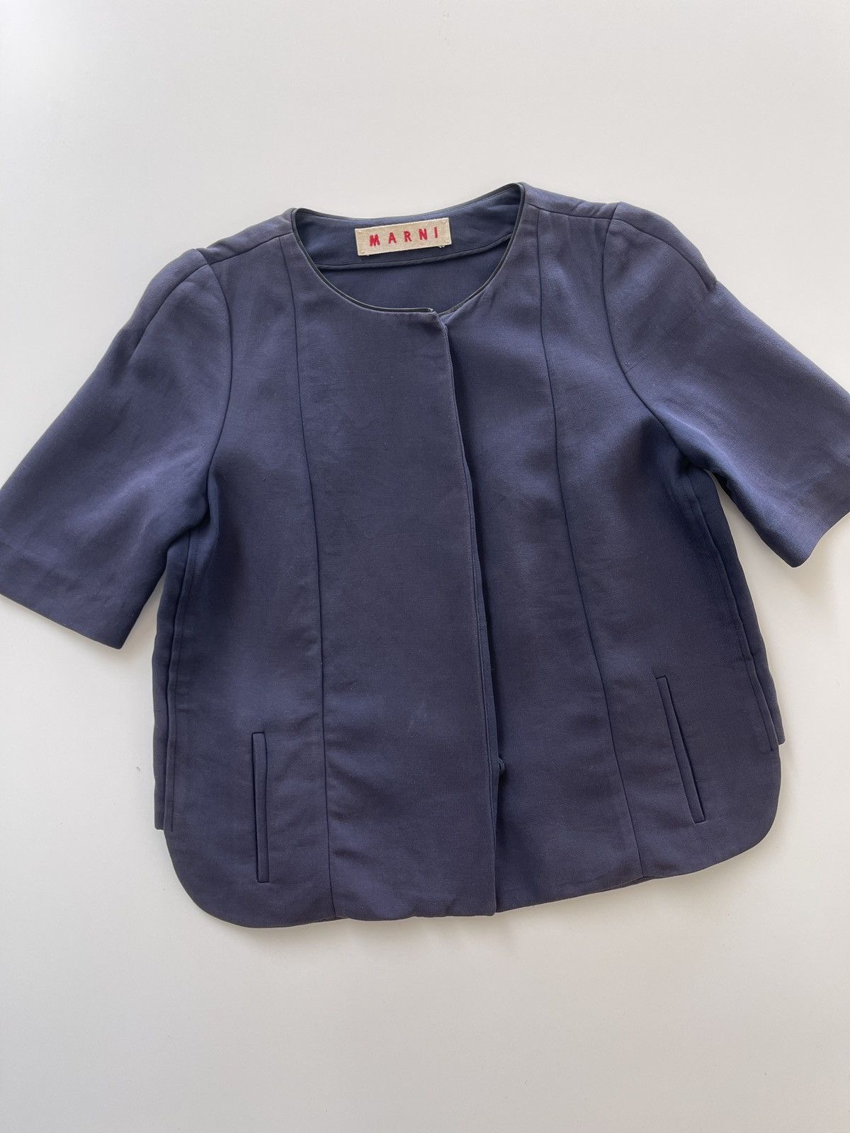 Marni Marni Cropped Top Jacket Size S / US 4 / IT 40 - 7 Thumbnail