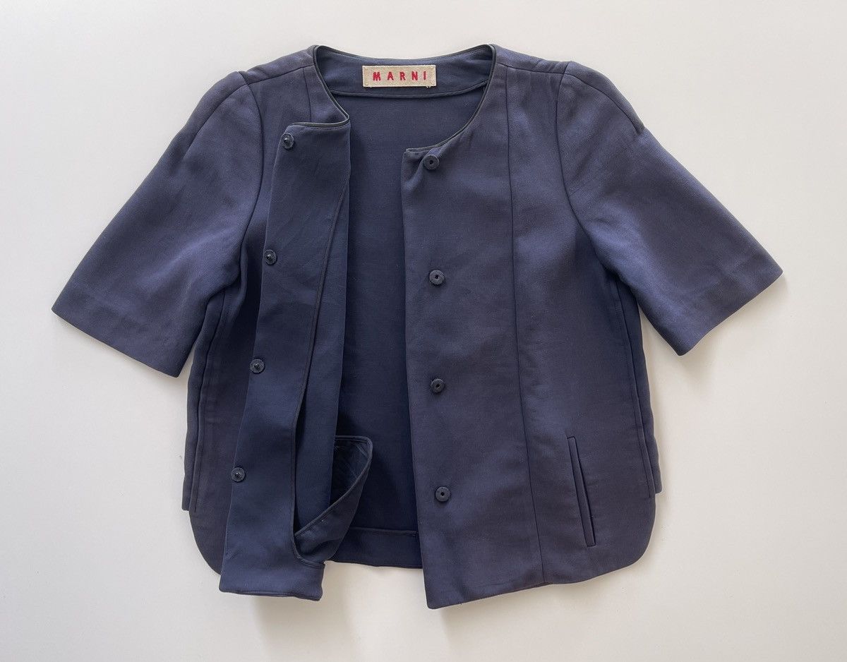 Marni Marni Cropped Top Jacket Size S / US 4 / IT 40 - 2 Thumbnail