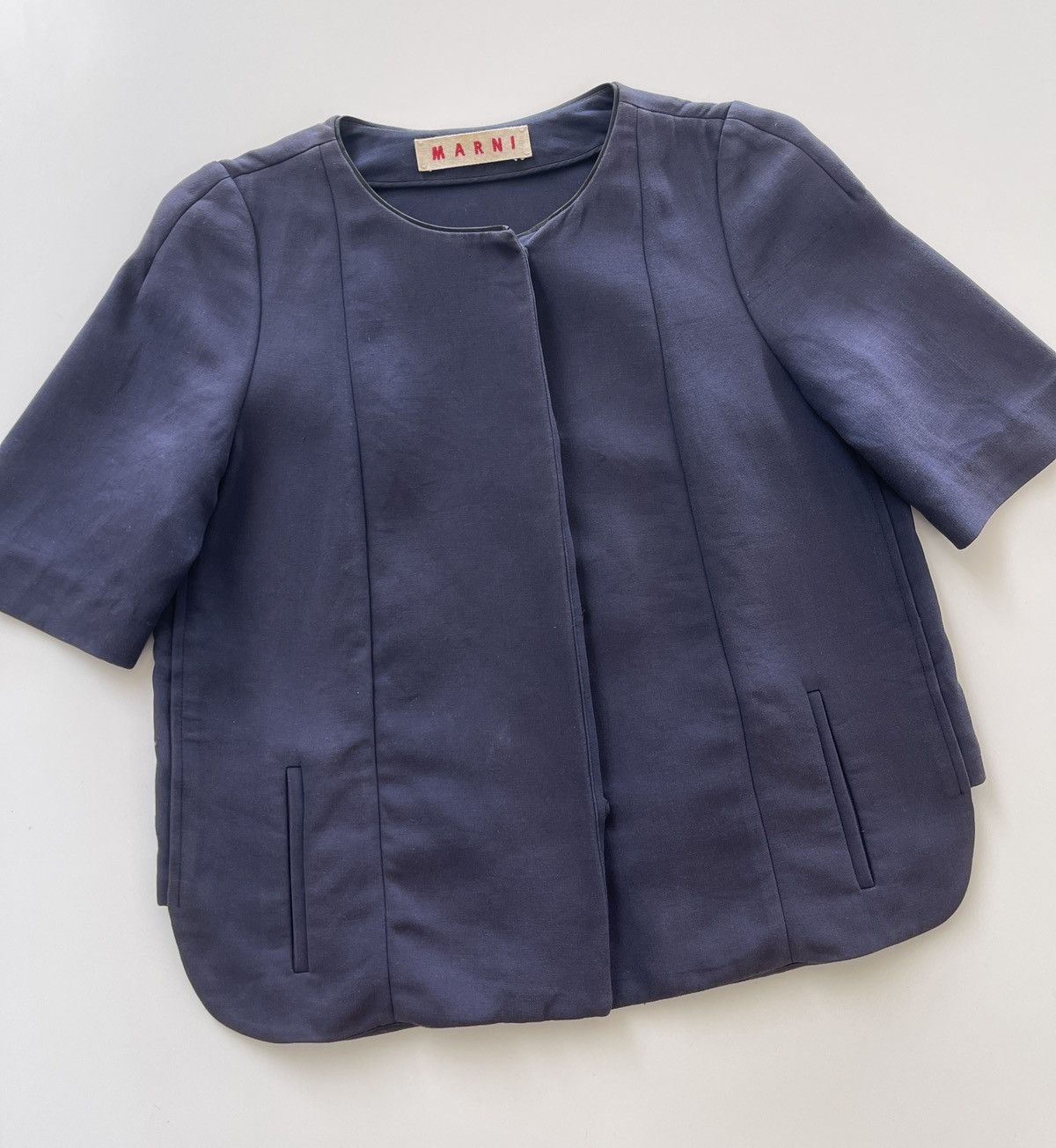 Marni Marni Cropped Top Jacket Size S / US 4 / IT 40 - 4 Thumbnail