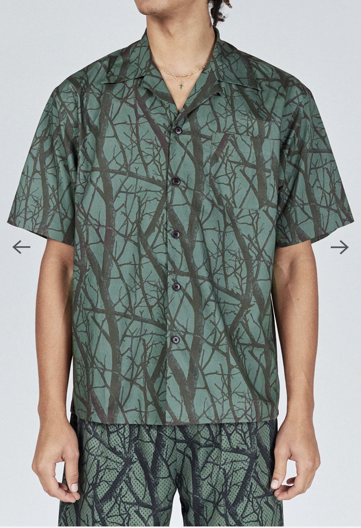 John Elliott John Elliott Camp Shirt “Duck Club Army” Size US L / EU 52-54 / 3 - 1 Thumbnail