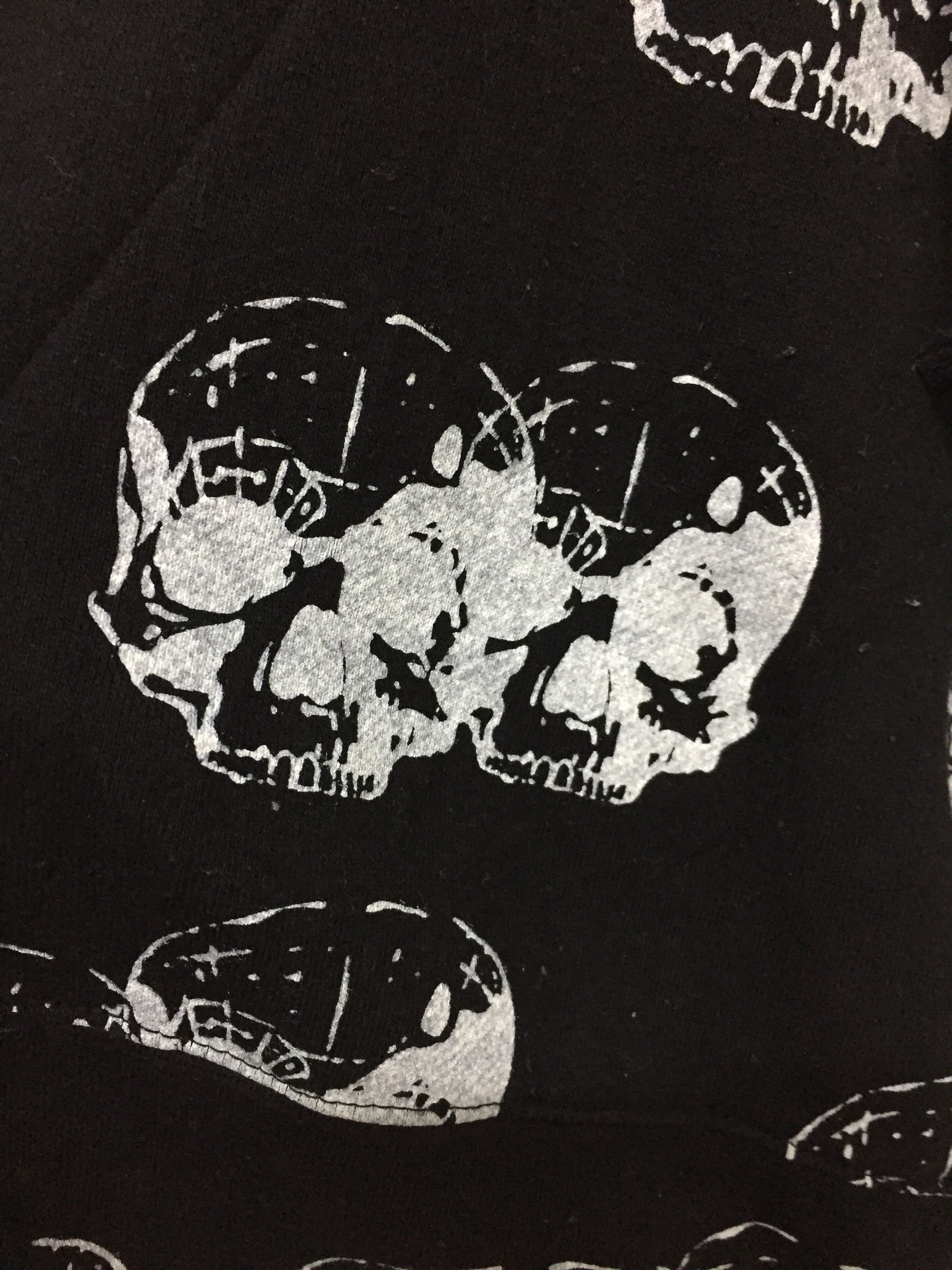 Japanese Brand Glad News japan Skull oversize crop hoodie Size M / US 6-8 / IT 42-44 - 7 Thumbnail