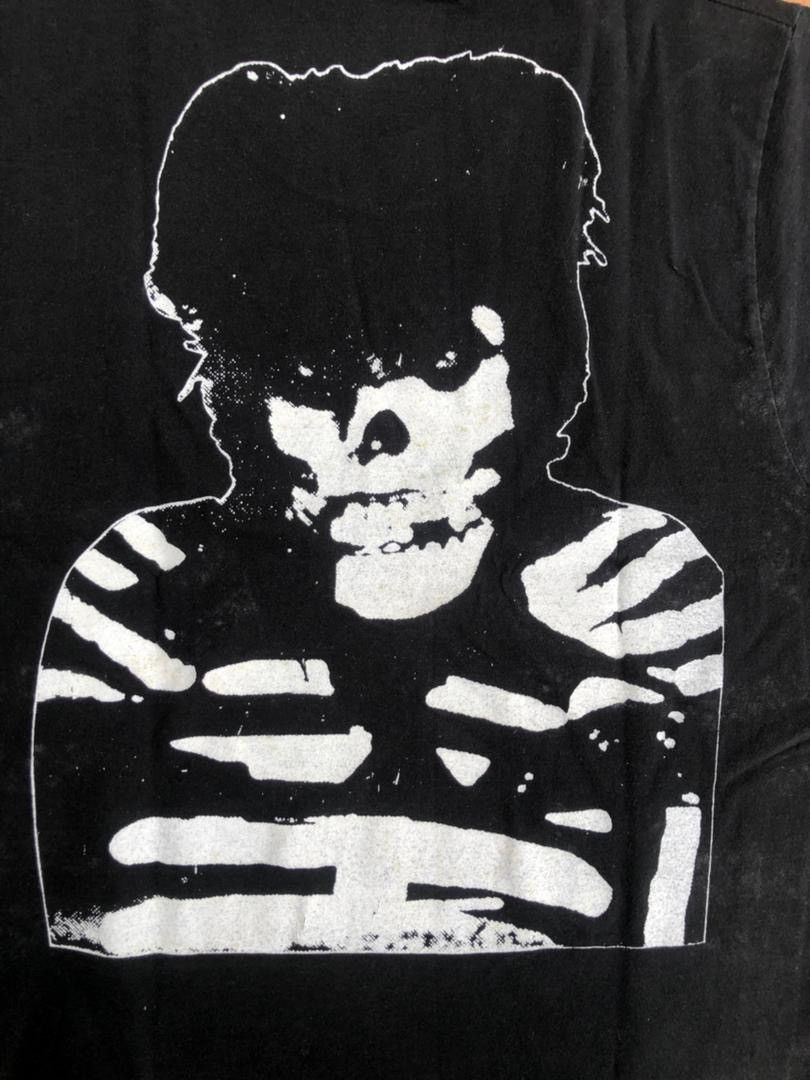 Band Tees × Vintage vintage Schwartz skull Size US M / EU 48-50 / 2 - 4 Thumbnail