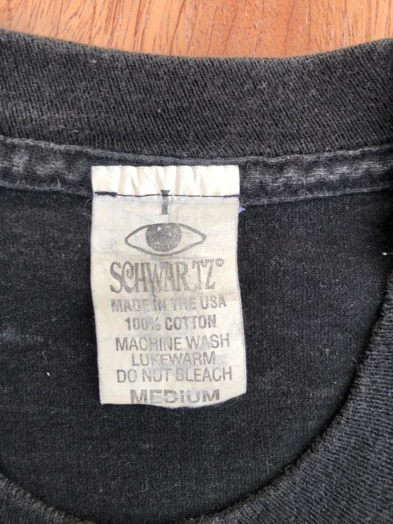Band Tees × Vintage vintage Schwartz skull Size US M / EU 48-50 / 2 - 5 Thumbnail