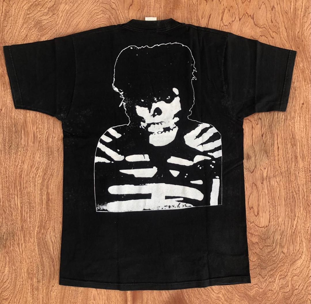Band Tees × Vintage vintage Schwartz skull Size US M / EU 48-50 / 2 - 3 Thumbnail