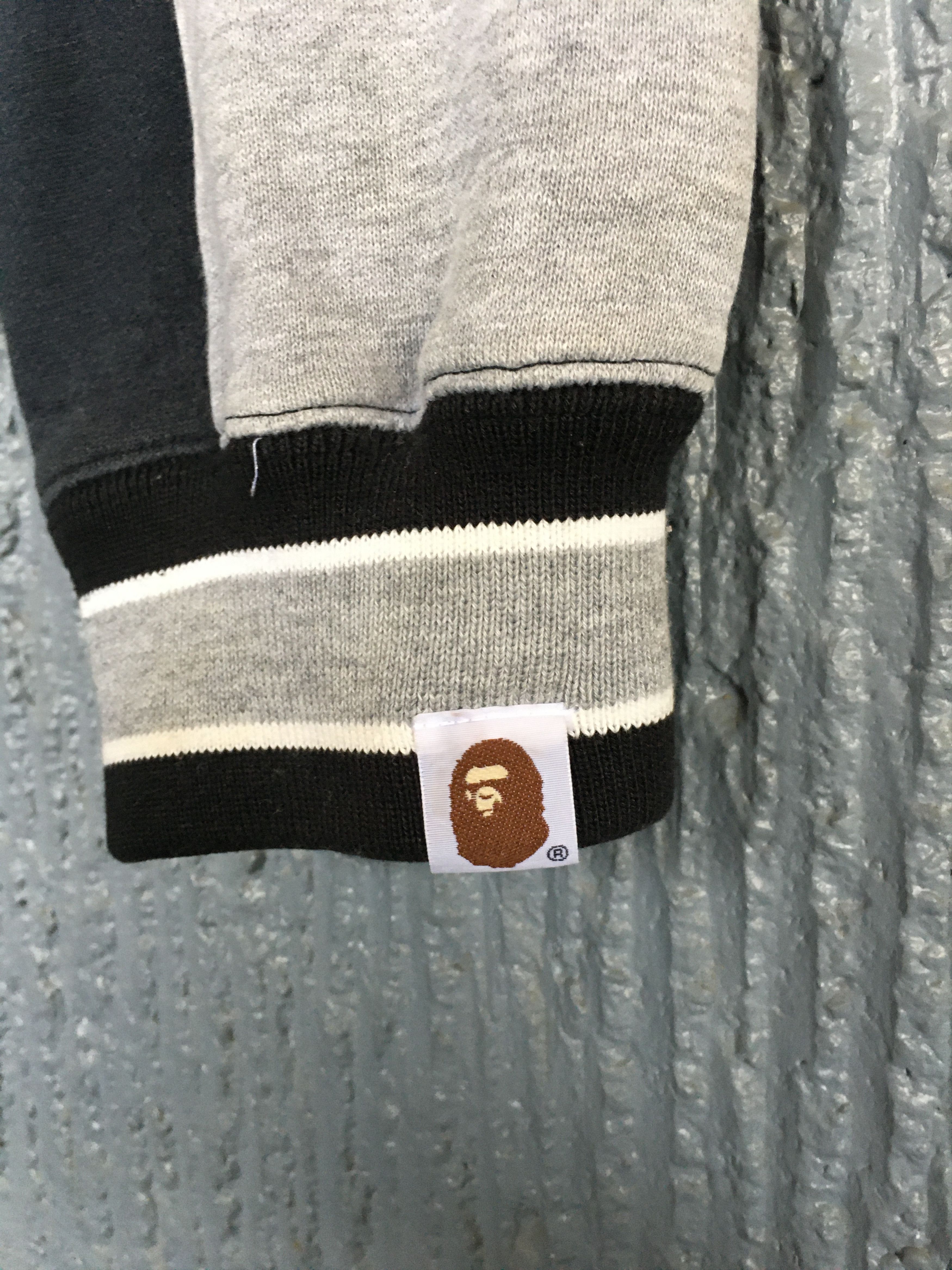 Bape OG Bape Spellout Sleeve Varsity Jacket Size US M / EU 48-50 / 2 - 7 Thumbnail