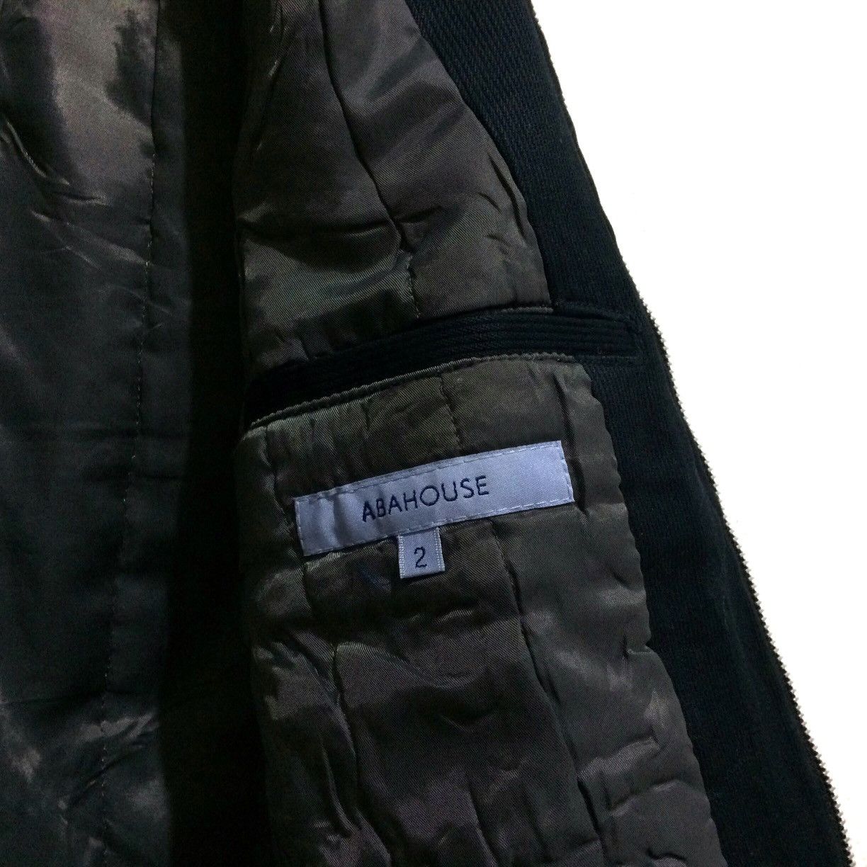 ABAHOUSE × Vintage Vintage Abahouse Hoodie Jacket Striped Size 2 Size US M / EU 48-50 / 2 - 7 Thumbnail