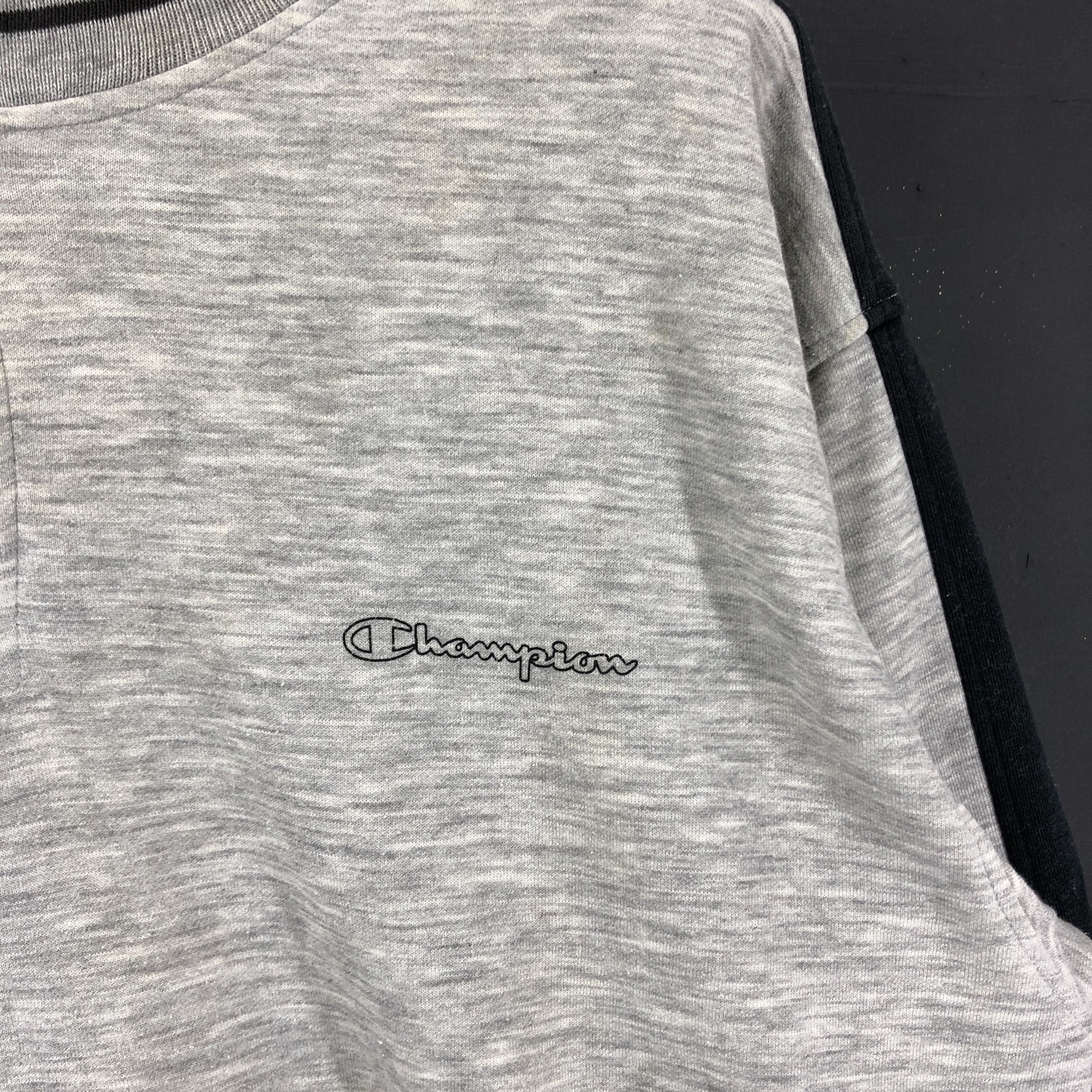 Champion CHAMPION Stripe 1/4 Zip Sweatshirt #1895-40 Size US XL / EU 56 / 4 - 2 Thumbnail