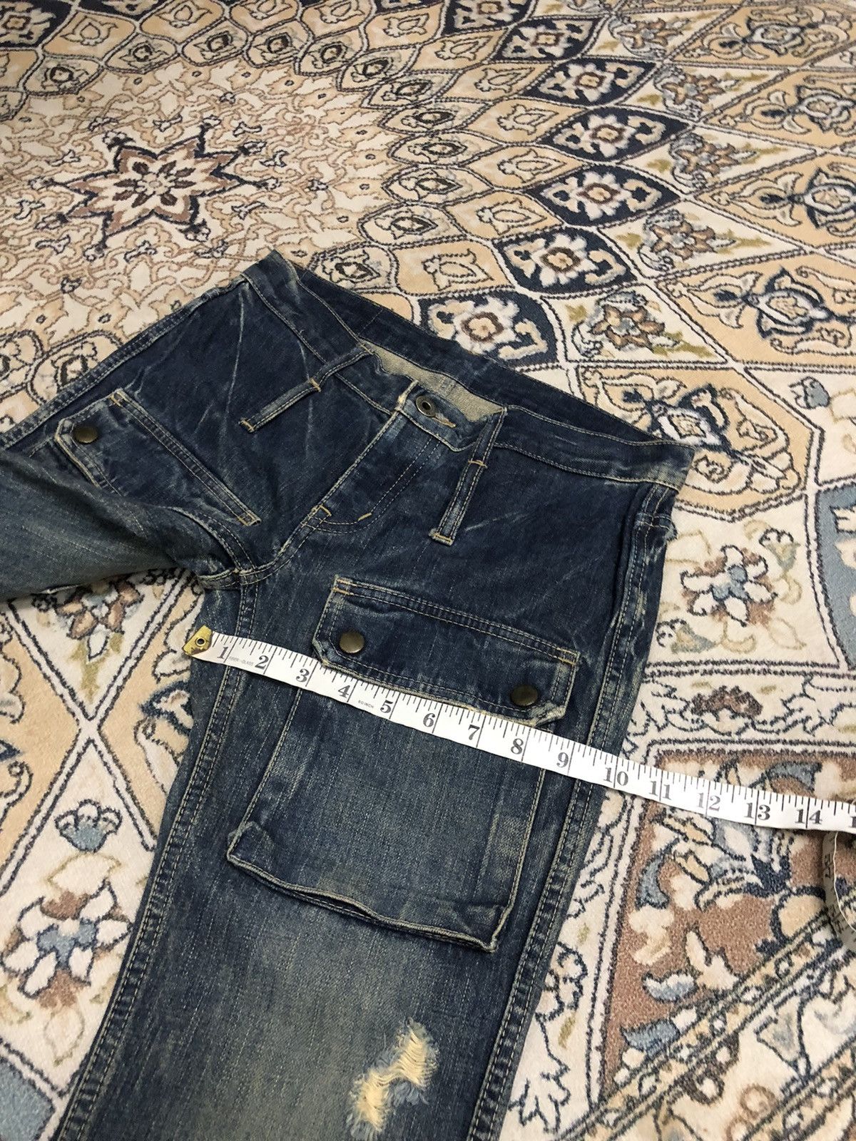 Hysteric Glamour Vintage Hysteric Glamour Flare Bootcut Bush Pants Size 28" / US 6 / IT 42 - 21 Thumbnail