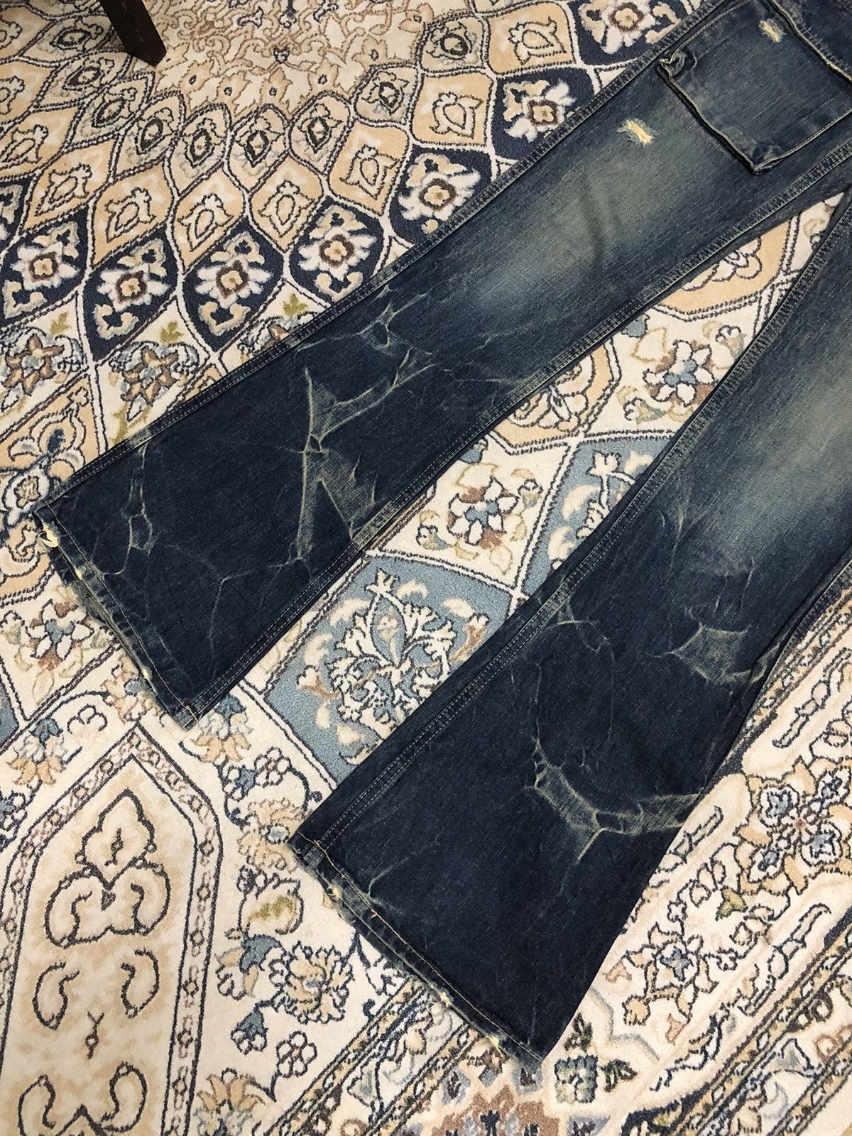 Hysteric Glamour Vintage Hysteric Glamour Flare Bootcut Bush Pants Size 28" / US 6 / IT 42 - 4 Thumbnail