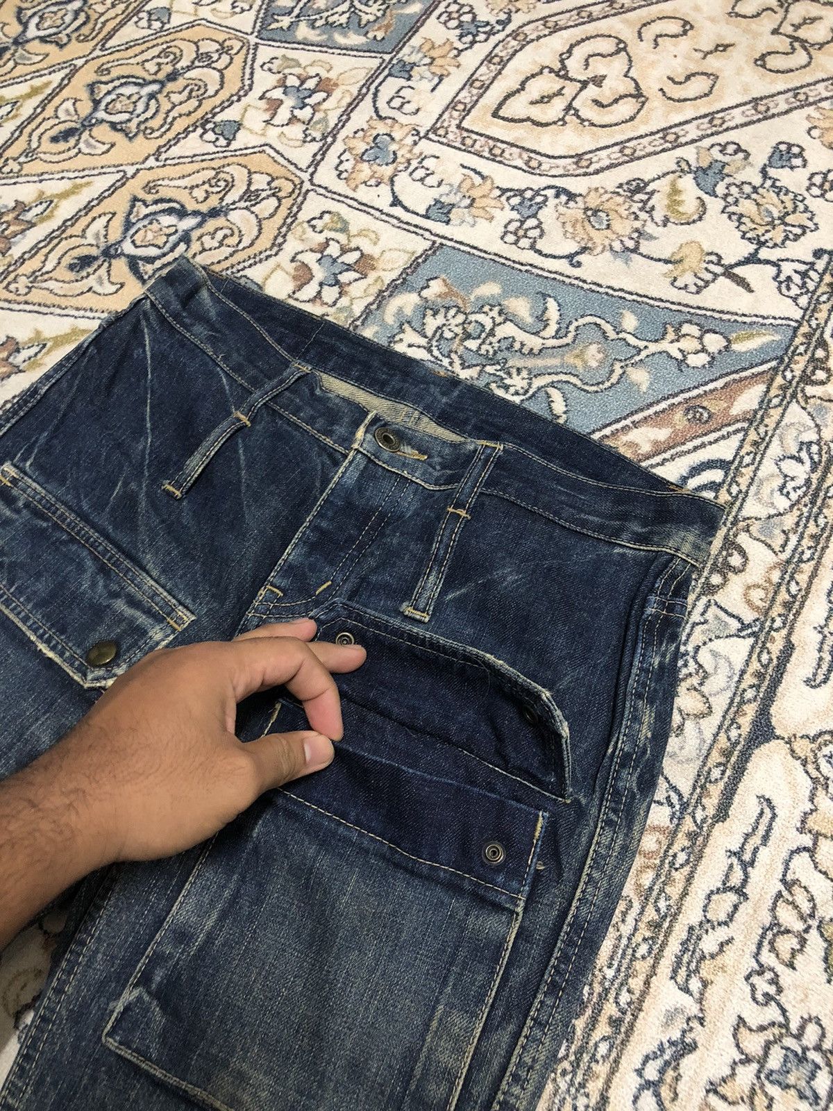 Hysteric Glamour Vintage Hysteric Glamour Flare Bootcut Bush Pants Size 28" / US 6 / IT 42 - 6 Thumbnail