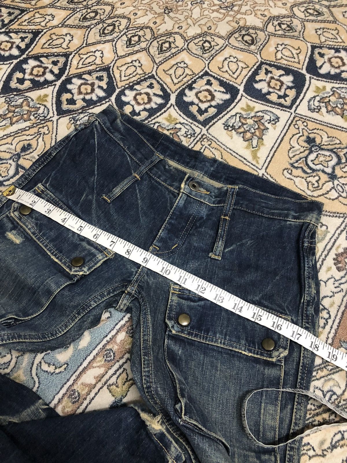 Hysteric Glamour Vintage Hysteric Glamour Flare Bootcut Bush Pants Size 28" / US 6 / IT 42 - 20 Thumbnail