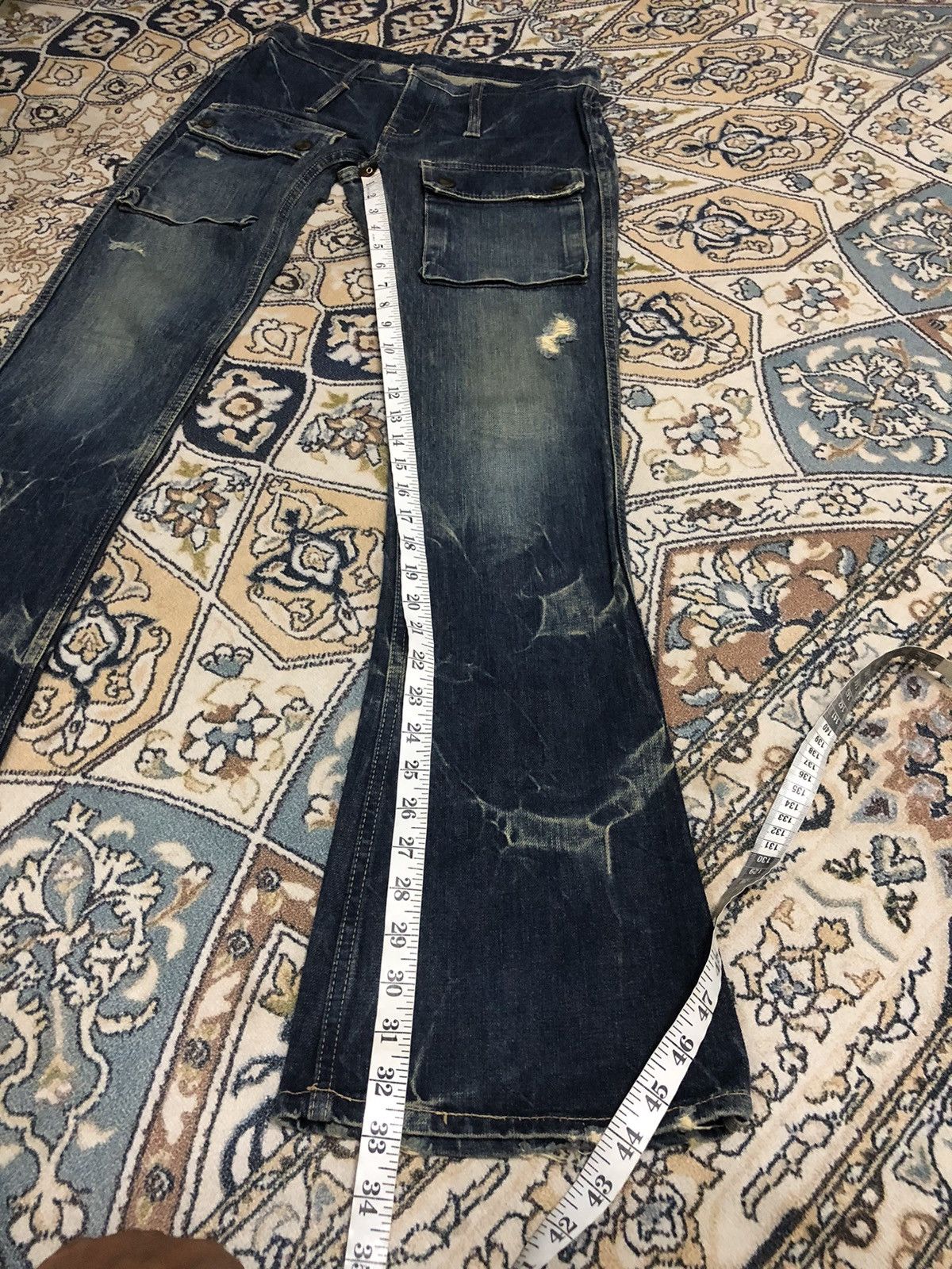 Hysteric Glamour Vintage Hysteric Glamour Flare Bootcut Bush Pants Size 28" / US 6 / IT 42 - 24 Thumbnail