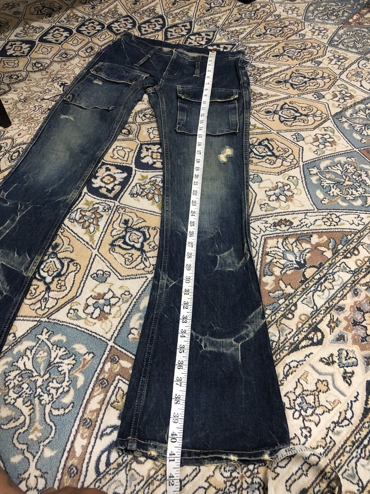 Hysteric Glamour Vintage Hysteric Glamour Flare Bootcut Bush Pants Size 28" / US 6 / IT 42 - 25 Thumbnail