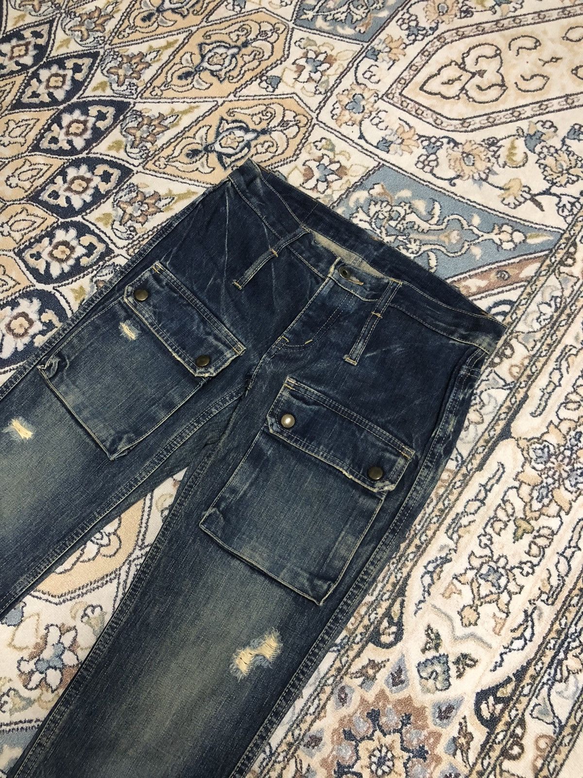 Hysteric Glamour Vintage Hysteric Glamour Flare Bootcut Bush Pants Size 28" / US 6 / IT 42 - 3 Thumbnail