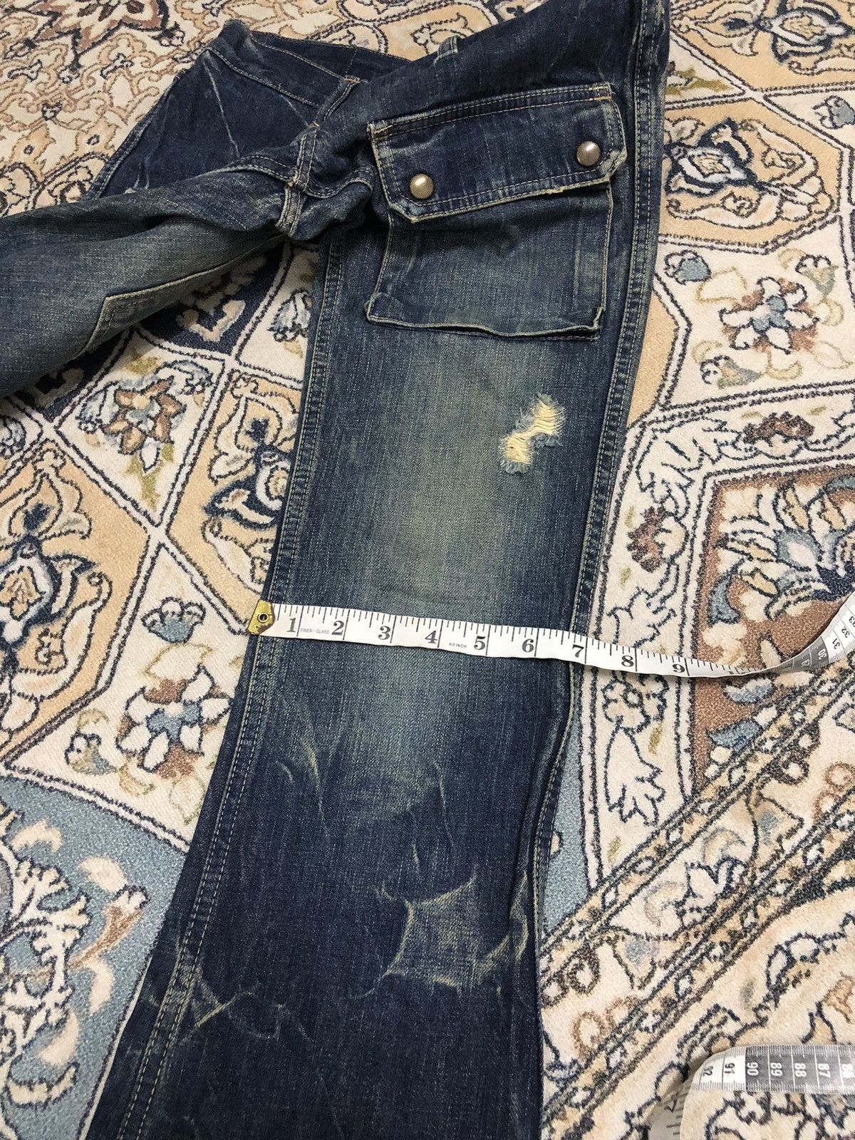 Hysteric Glamour Vintage Hysteric Glamour Flare Bootcut Bush Pants Size 28" / US 6 / IT 42 - 22 Thumbnail