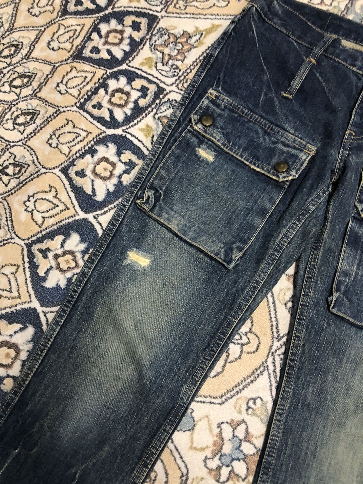 Hysteric Glamour Vintage Hysteric Glamour Flare Bootcut Bush Pants Size 28" / US 6 / IT 42 - 5 Thumbnail