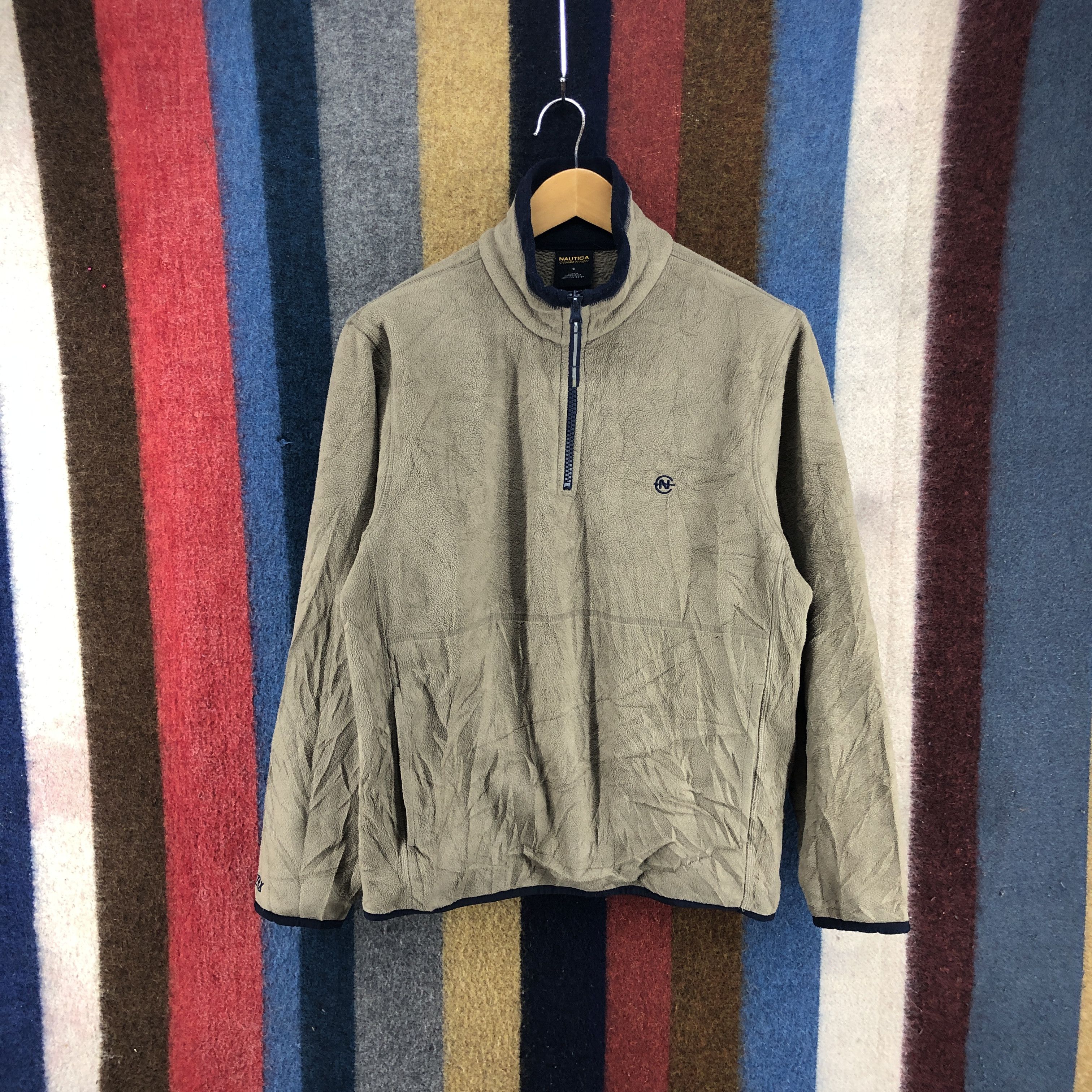 Nautica NAUTICA COMPETITION Turtle Neck Fleece #0146/H Size US M / EU 48-50 / 2 - 1 Thumbnail