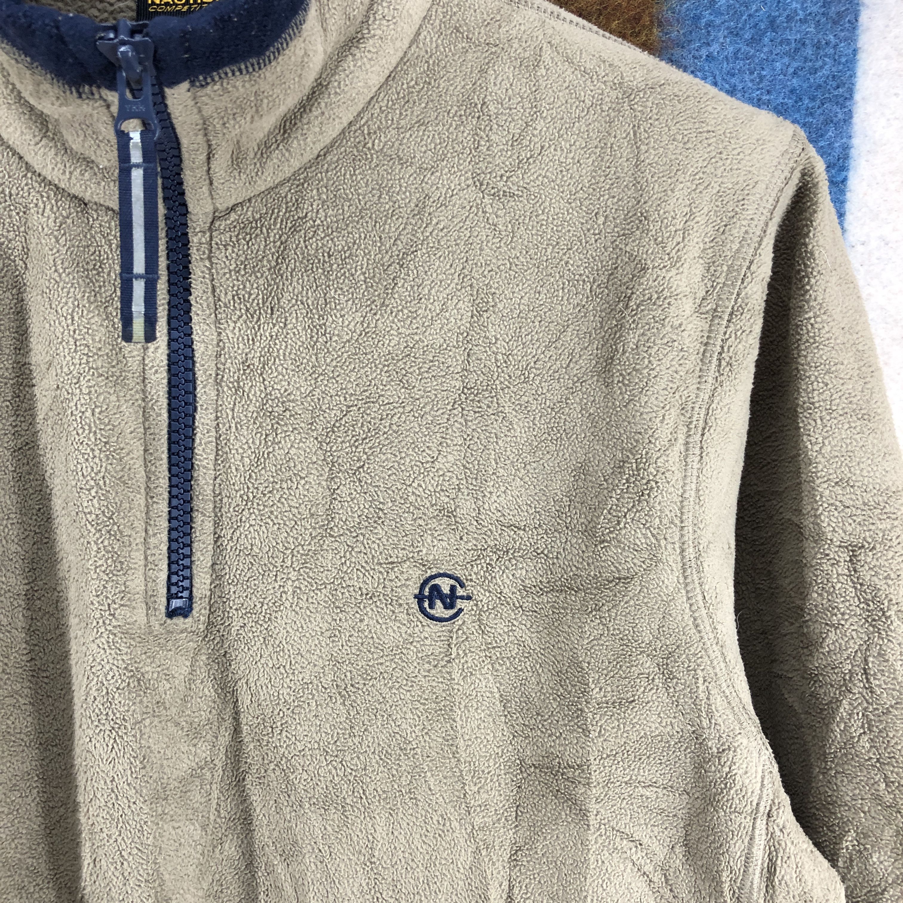 Nautica NAUTICA COMPETITION Turtle Neck Fleece #0146/H Size US M / EU 48-50 / 2 - 2 Thumbnail