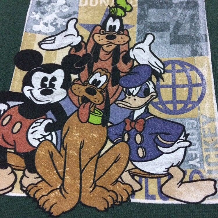 Disney × Mickey Mouse × Vintage Mickey Mouse Donald Duck Goofy Pluto TokyoDisneyland Size US M / EU 48-50 / 2 - 3 Thumbnail