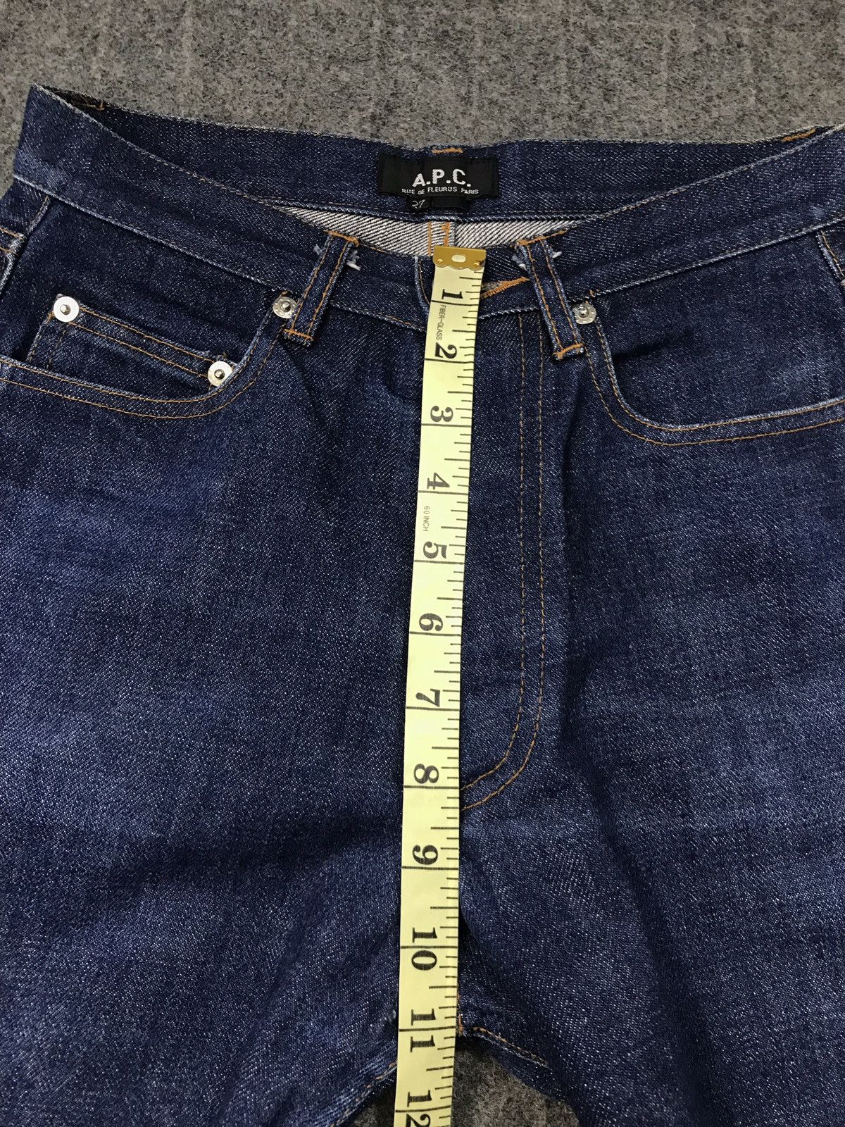 A.P.C. Vintage A.P.C Selvedge Denim Indigo Jeans Size US 26 / EU 42 - 14 Thumbnail