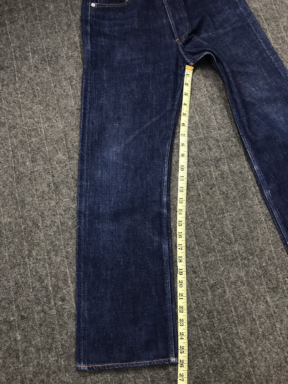 A.P.C. Vintage A.P.C Selvedge Denim Indigo Jeans Size US 26 / EU 42 - 17 Thumbnail