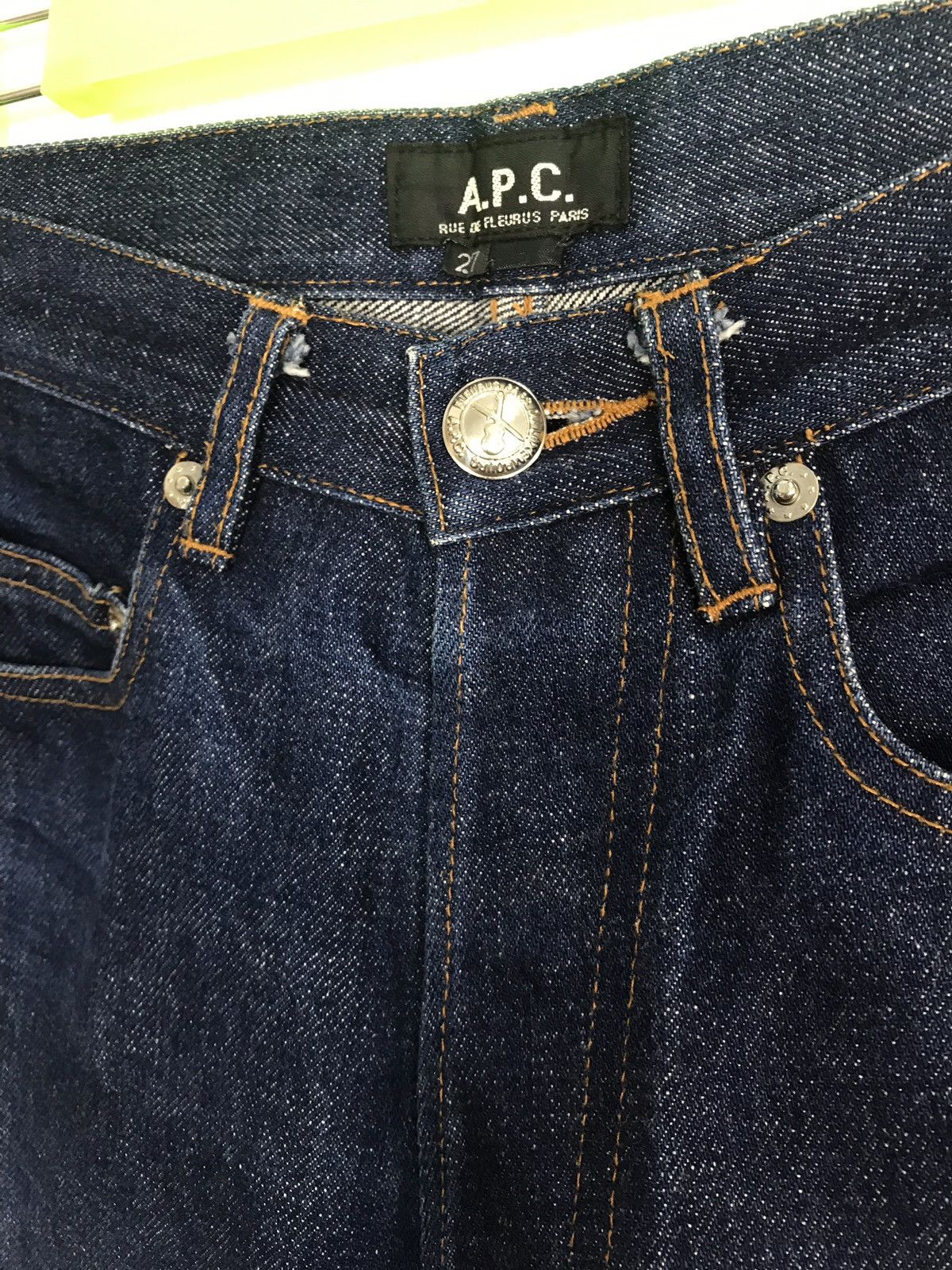 A.P.C. Vintage A.P.C Selvedge Denim Indigo Jeans Size US 26 / EU 42 - 5 Thumbnail