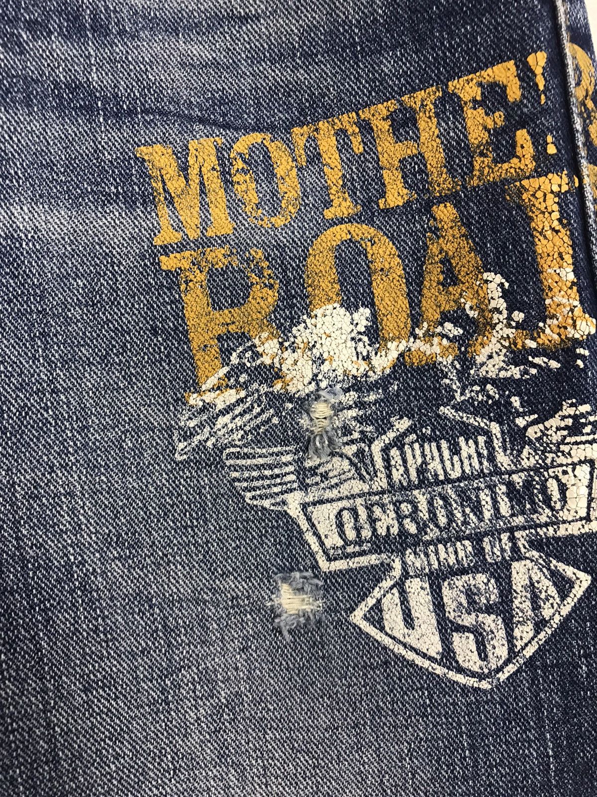 Indian Motorcycle Vtg Denim Apache Geronimo Mind Of Usa Leather Pocket Beck Size US 32 / EU 48 - 12 Thumbnail