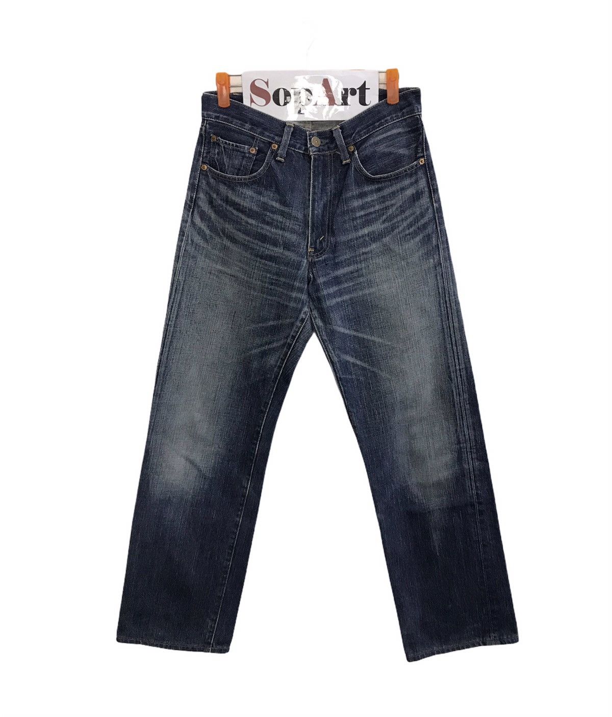 Levi's Vintage Clothing Vintage Levi's Red Loop 510 Indigo Denim Jeans Size US 29 - 1 Thumbnail
