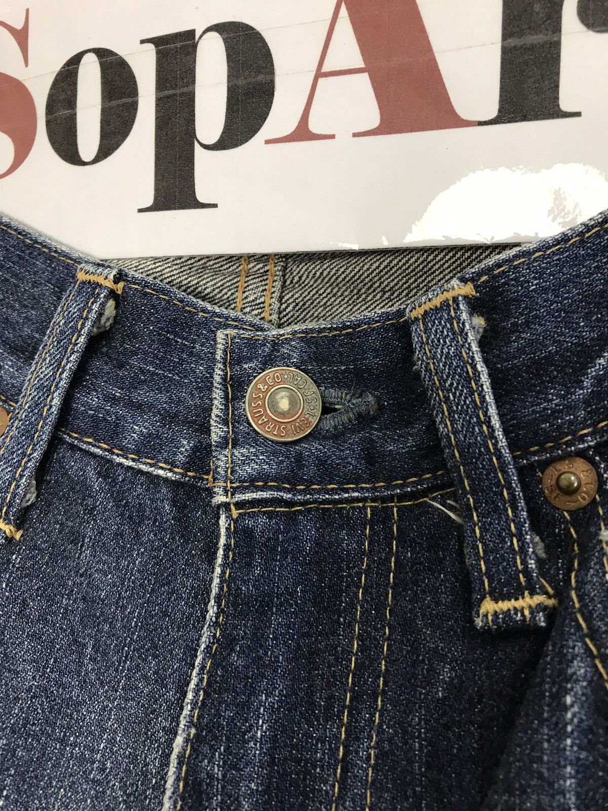 Levi's Vintage Clothing Vintage Levi's Red Loop 510 Indigo Denim Jeans Size US 29 - 4 Thumbnail