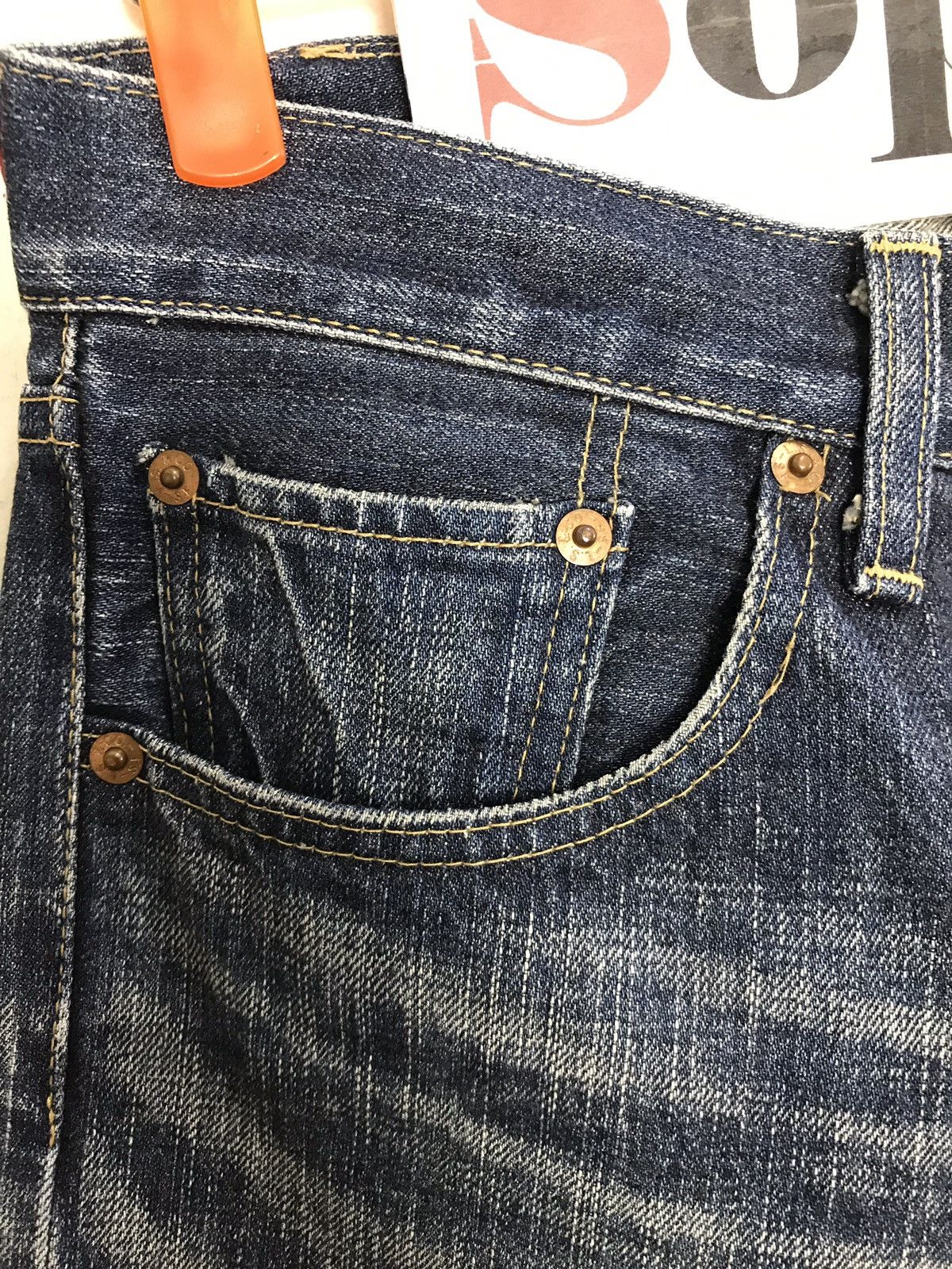 Levi's Vintage Clothing Vintage Levi's Red Loop 510 Indigo Denim Jeans Size US 29 - 5 Thumbnail