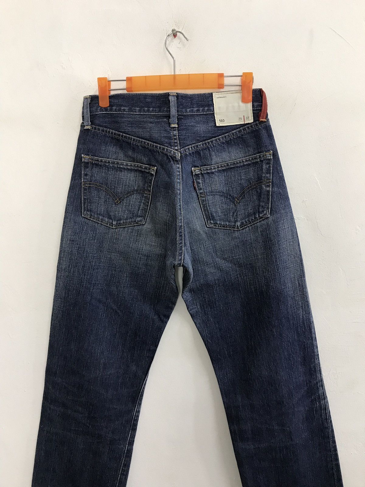Levi's Vintage Clothing Vintage Levi's Red Loop 510 Indigo Denim Jeans Size US 29 - 7 Thumbnail