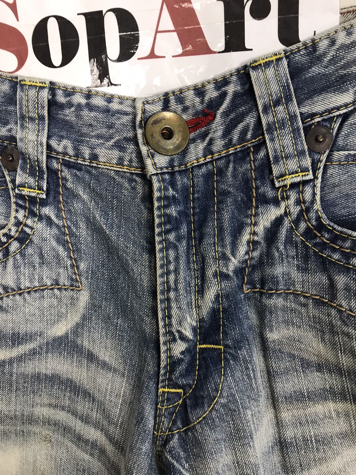 Japanese Brand × Vintage Vintage Blue Way Distressed Made In Nippon Design Size US 34 / EU 50 - 6 Thumbnail