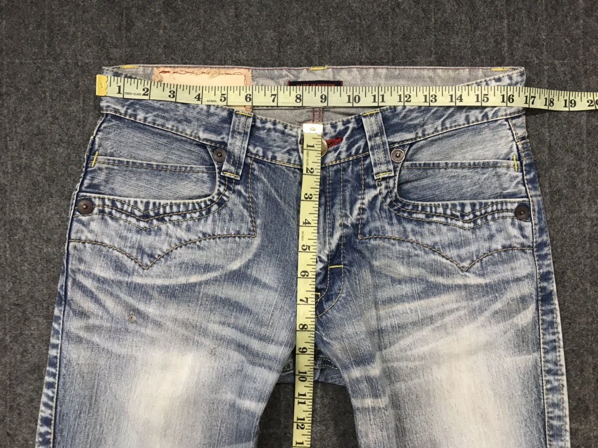 Japanese Brand × Vintage Vintage Blue Way Distressed Made In Nippon Design Size US 34 / EU 50 - 17 Thumbnail
