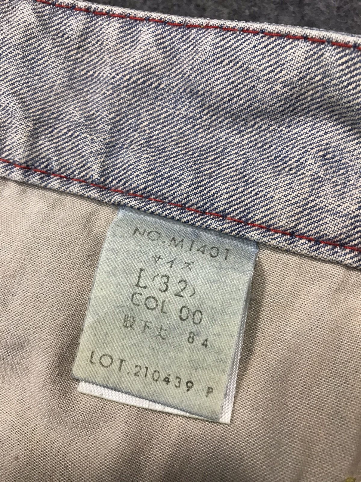 Japanese Brand × Vintage Vintage Blue Way Distressed Made In Nippon Design Size US 34 / EU 50 - 15 Thumbnail