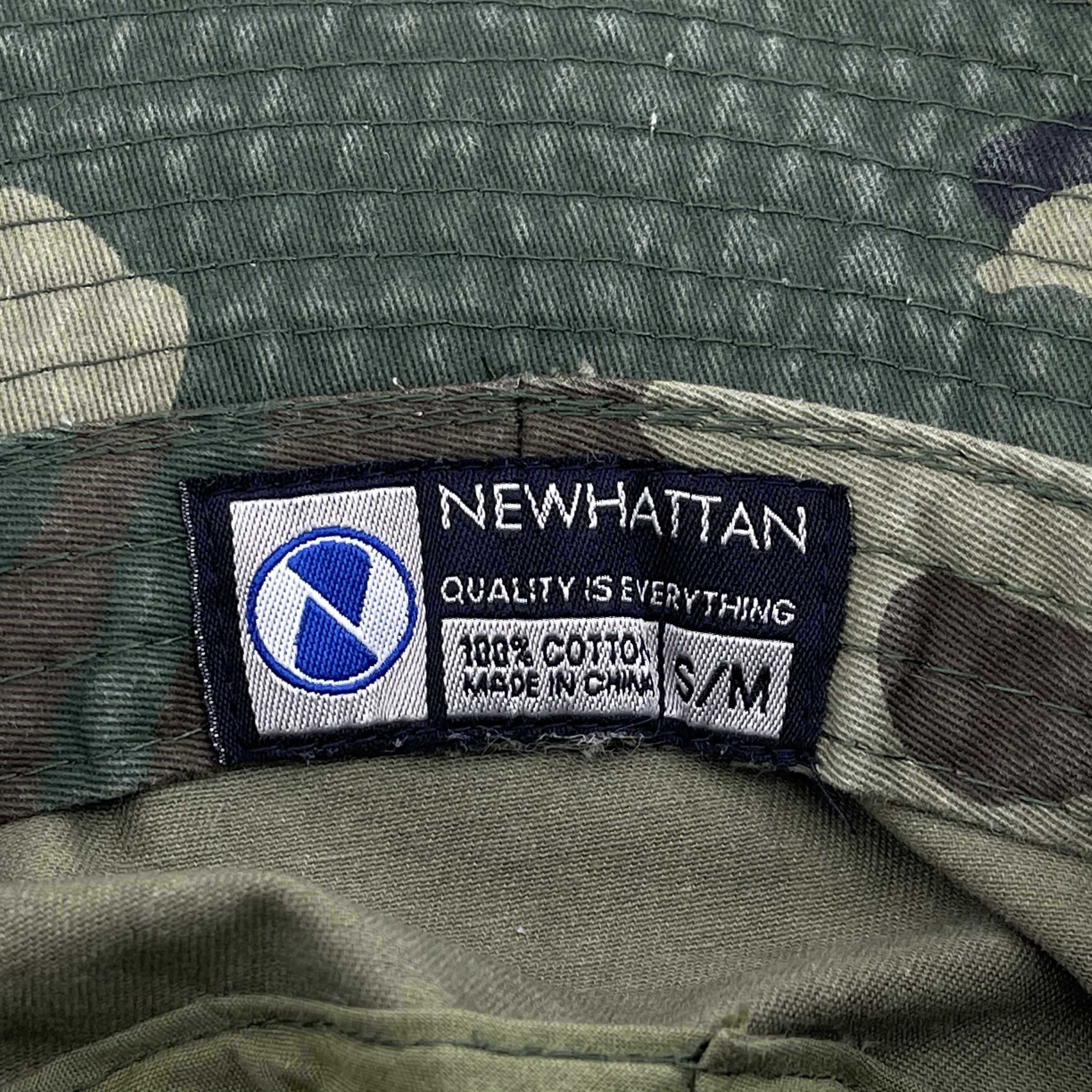 Vintage Newhattan Camouflage Bucket Hats- BH1203 Size ONE SIZE - 6 Thumbnail