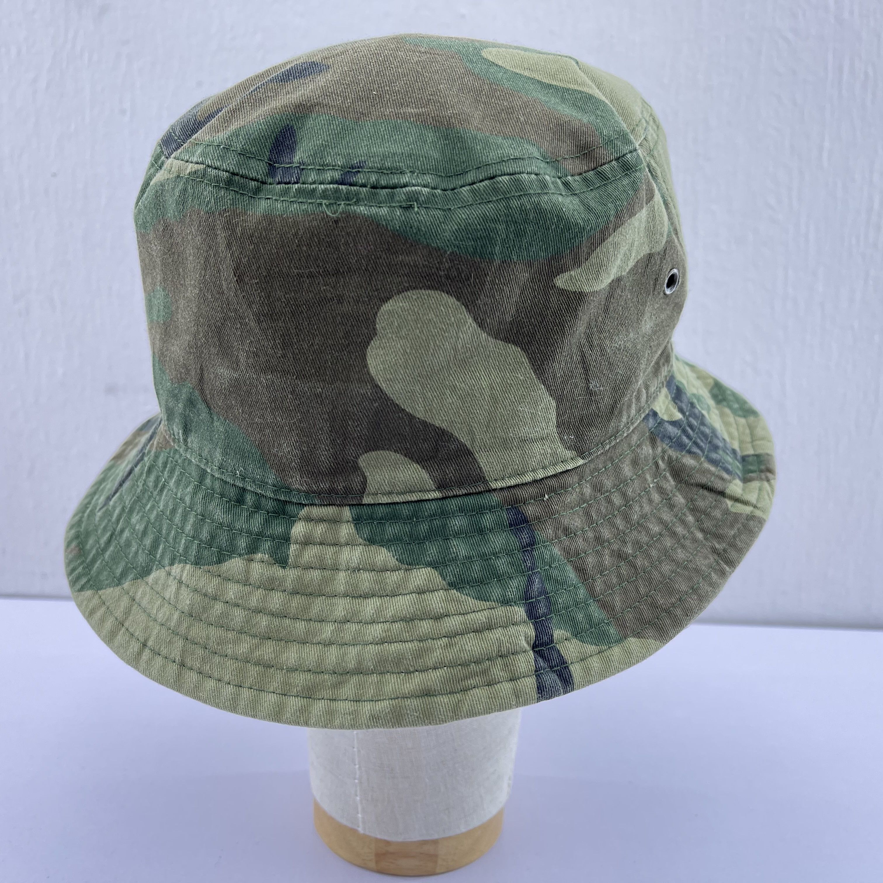 Vintage Newhattan Camouflage Bucket Hats- BH1203 Size ONE SIZE - 3 Thumbnail