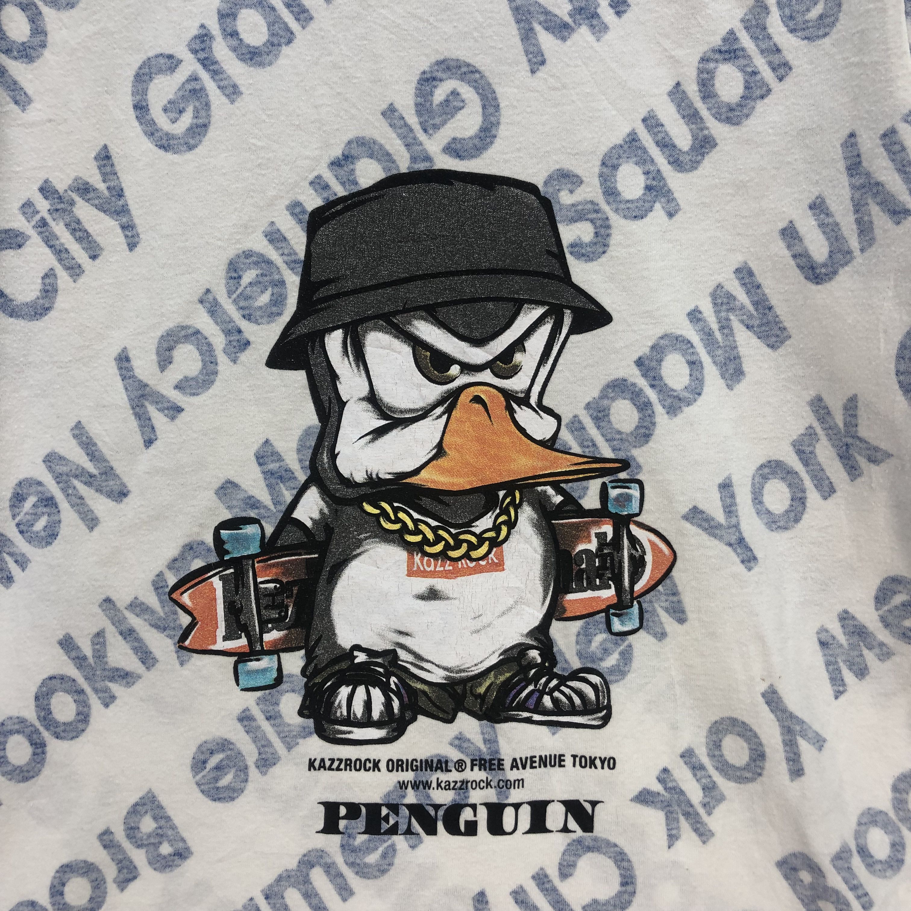 Band Tees KAZZROCK PEGUIN GRAMERCY NEW YORK CITY T SHIRT #6597-75 Size US XS / EU 42 / 0 - 3 Thumbnail