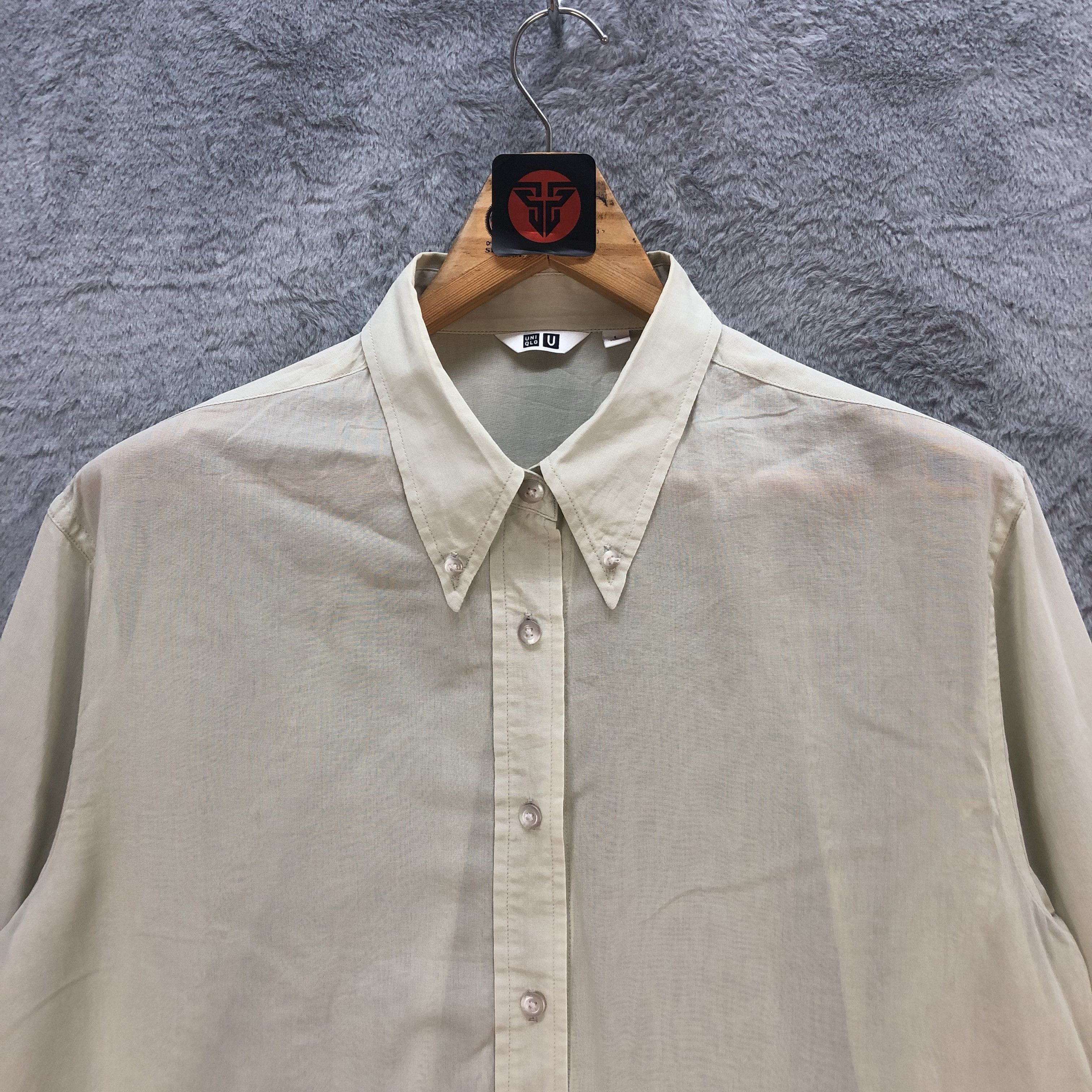 Uniqlo UNIQLO U BUTTON UPS SHIRTS #6598-75 Size L / US 10 / IT 46 - 2 Thumbnail