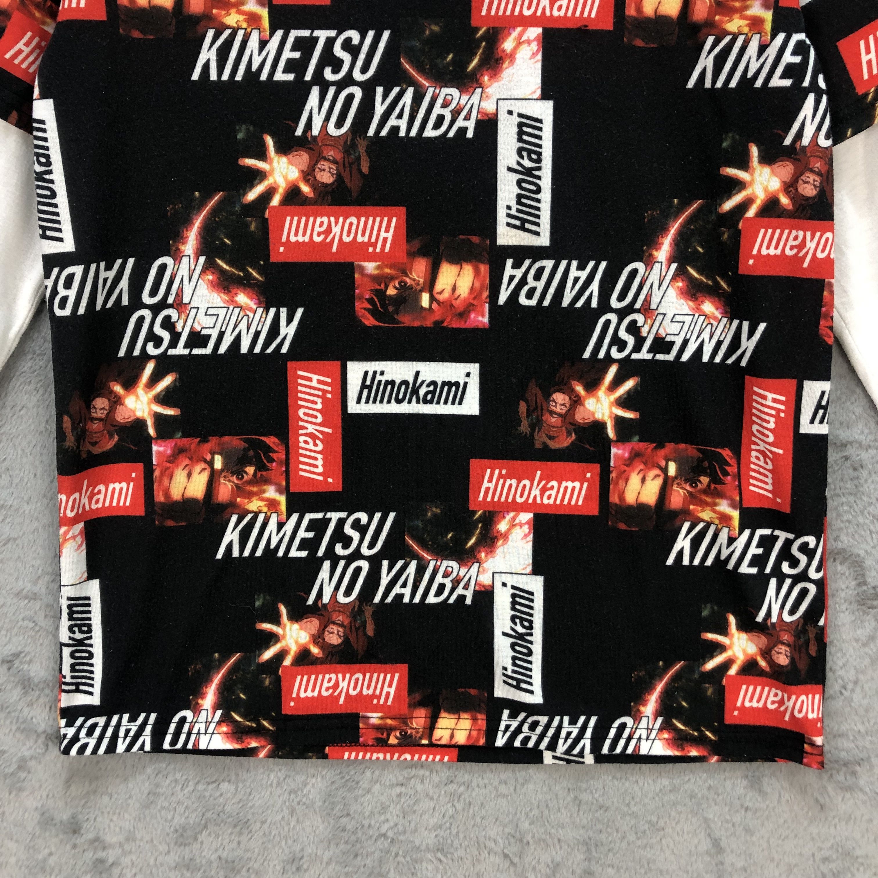 Japanese Brand DEMON SLAYER FULLPRINT LONG SLEEVE T SHIRT #6601-76 Size US M / EU 48-50 / 2 - 4 Thumbnail