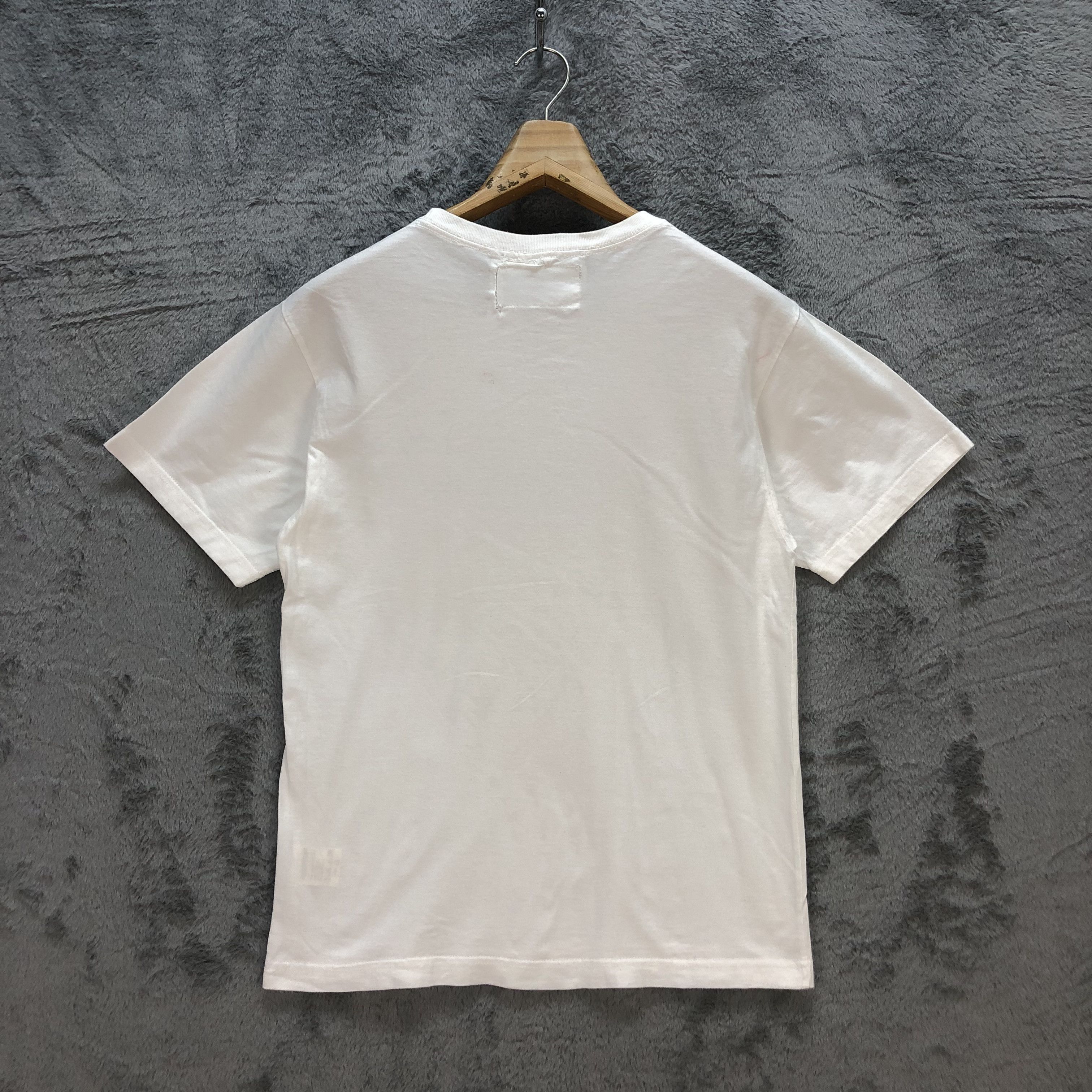 Japanese Brand NEIGHBORHOOD BIG LOGO WHITE T SHIRT #6602-76 Size M / US 6-8 / IT 42-44 - 12 Thumbnail