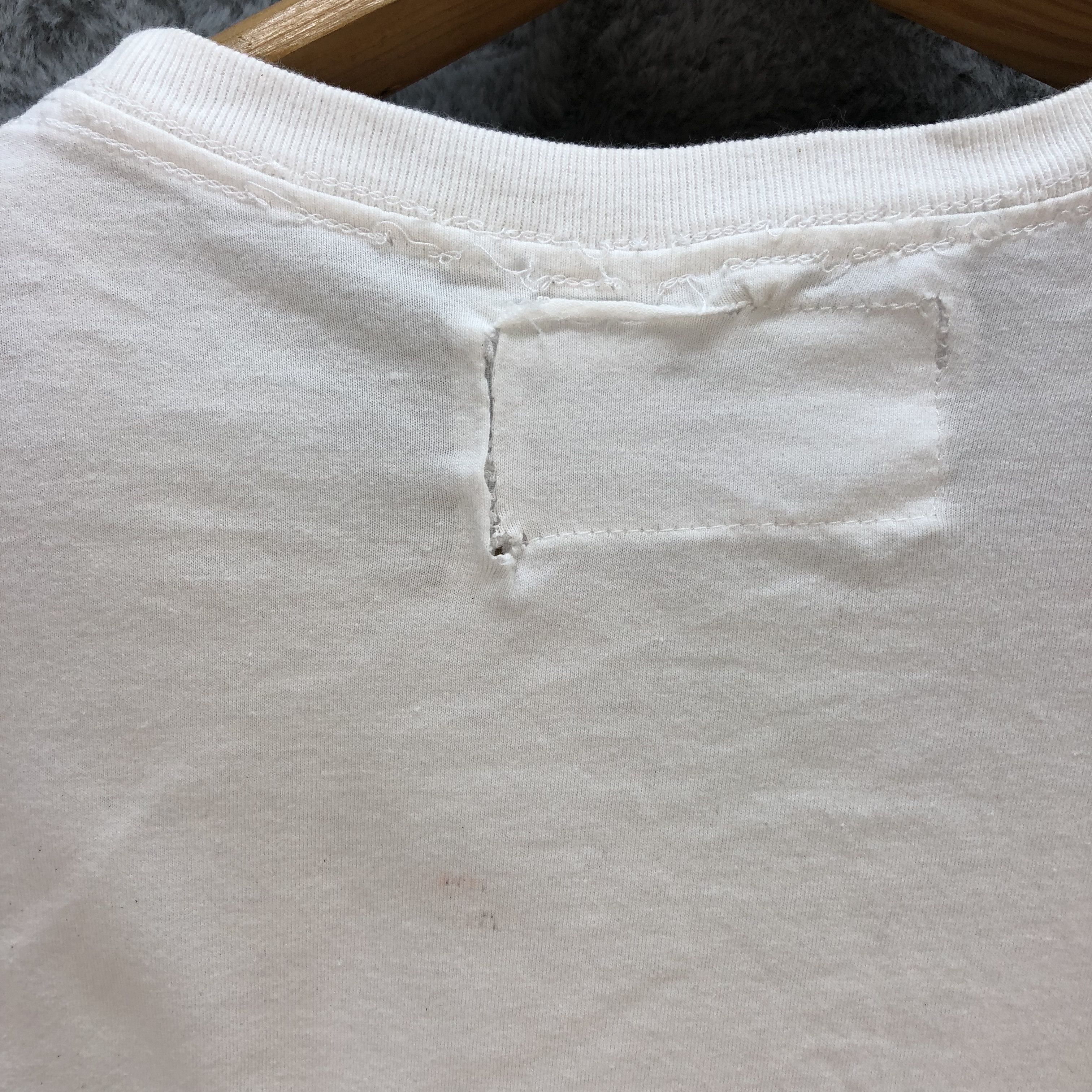 Japanese Brand NEIGHBORHOOD BIG LOGO WHITE T SHIRT #6602-76 Size M / US 6-8 / IT 42-44 - 14 Thumbnail