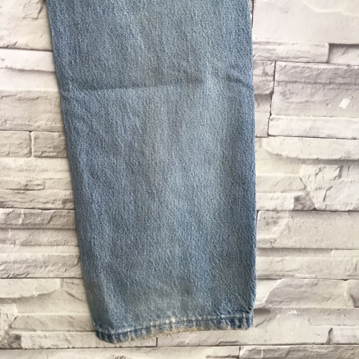 Levi's Vintage 80s Levis 501 Distressed Jeans Made in USA Size US 31 - 17 Thumbnail