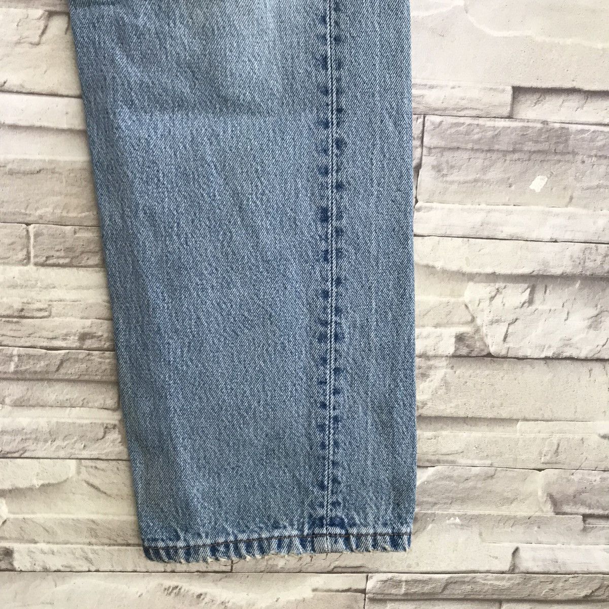 Levi's Vintage 80s Levis 501 Distressed Jeans Made in USA Size US 31 - 10 Thumbnail